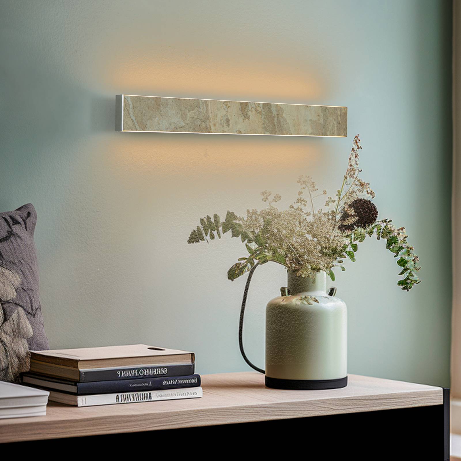 E-shop Quitani Zino LED svetlo, 20W, bridlica zlatá