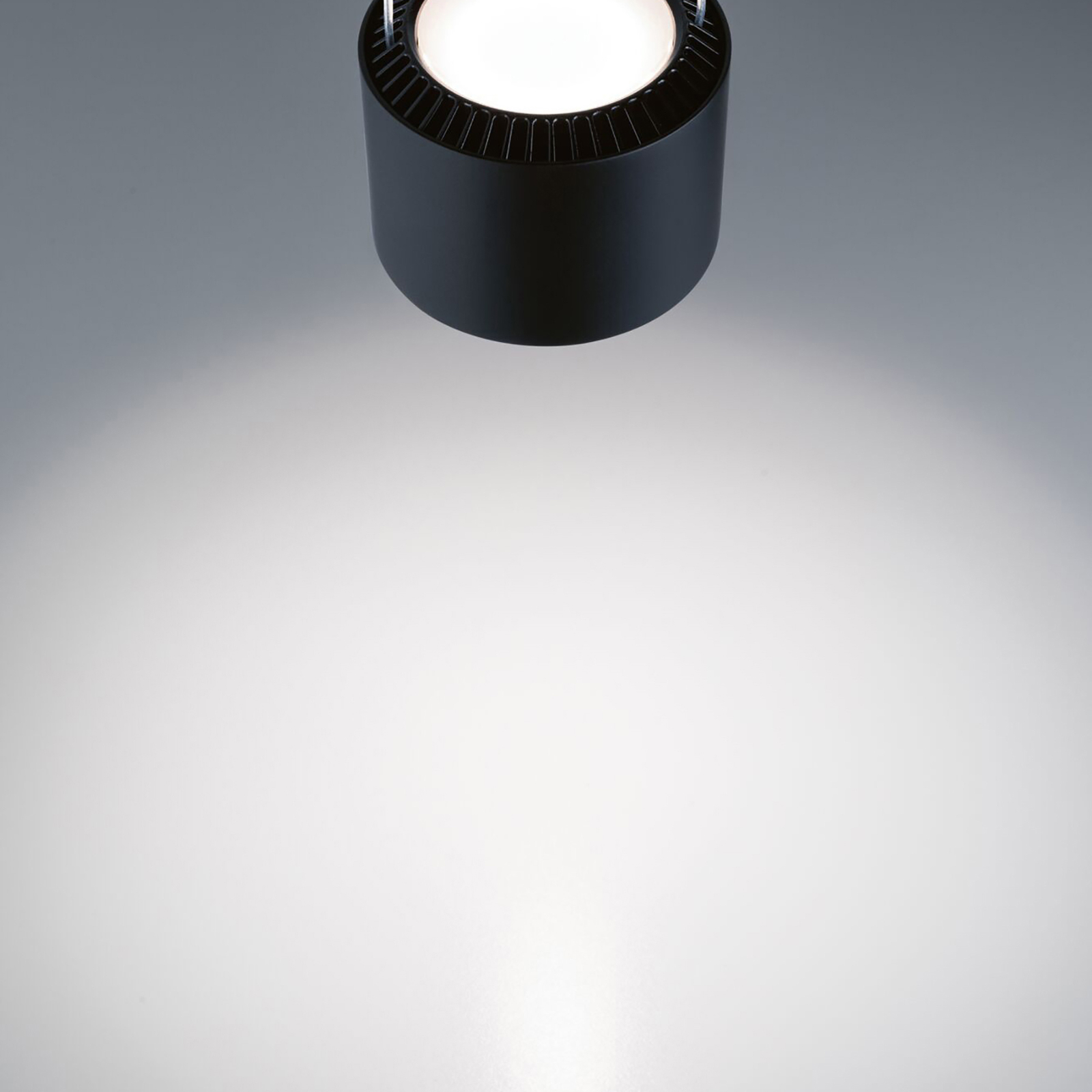 Paulmann URail Aldan LED pendant, 4,000 K black