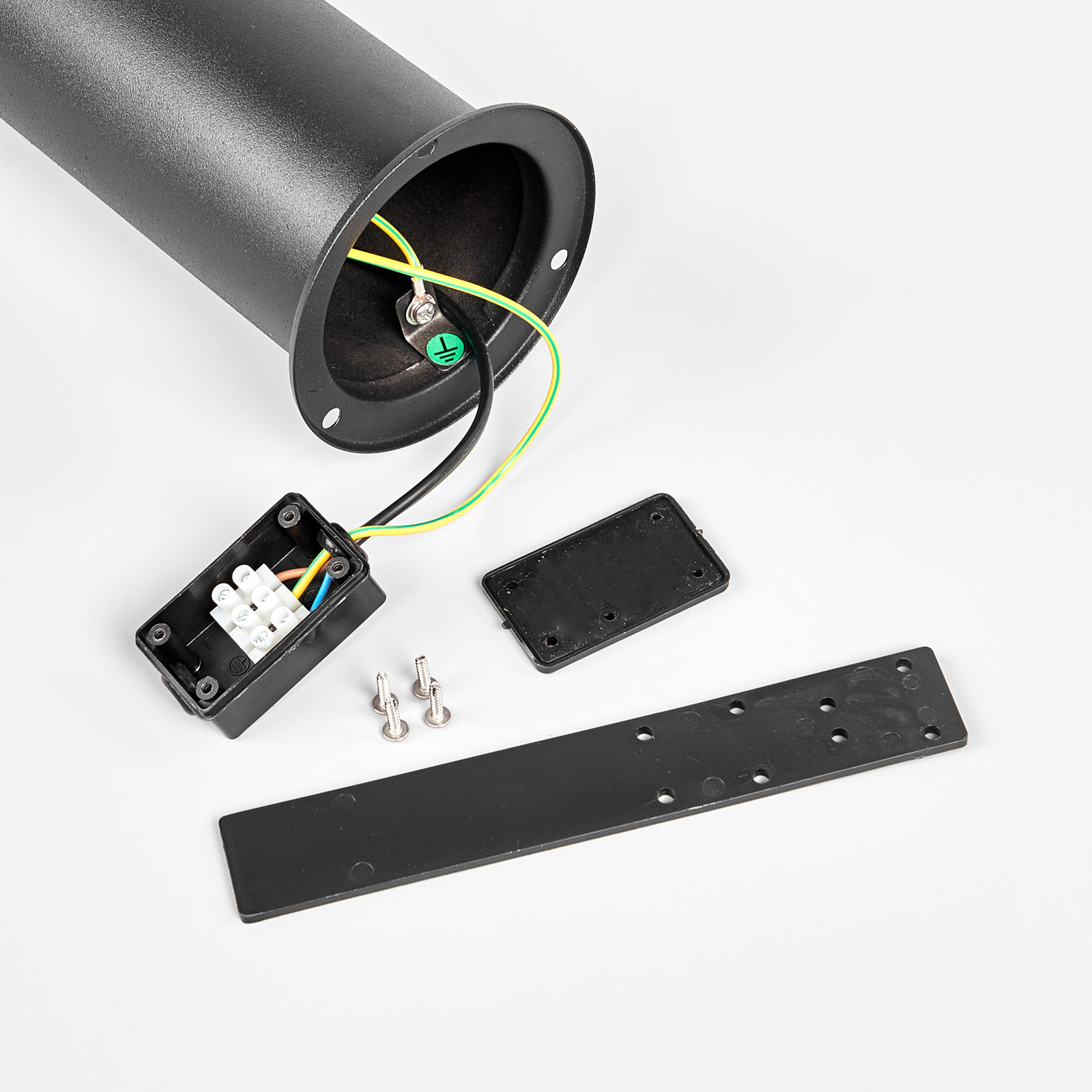 Lanea LED Hage Lampe Stainless Steel - Lindby