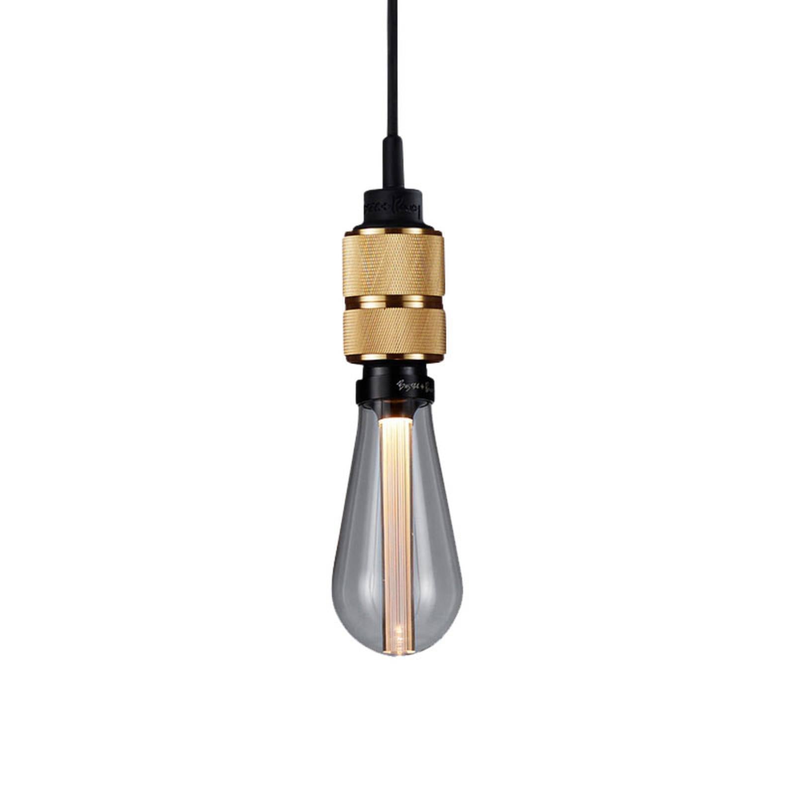 Buster + Punch Hooked 1.0 nude hanging light brass, for Living / Dining Room, steel, E27, 40 W