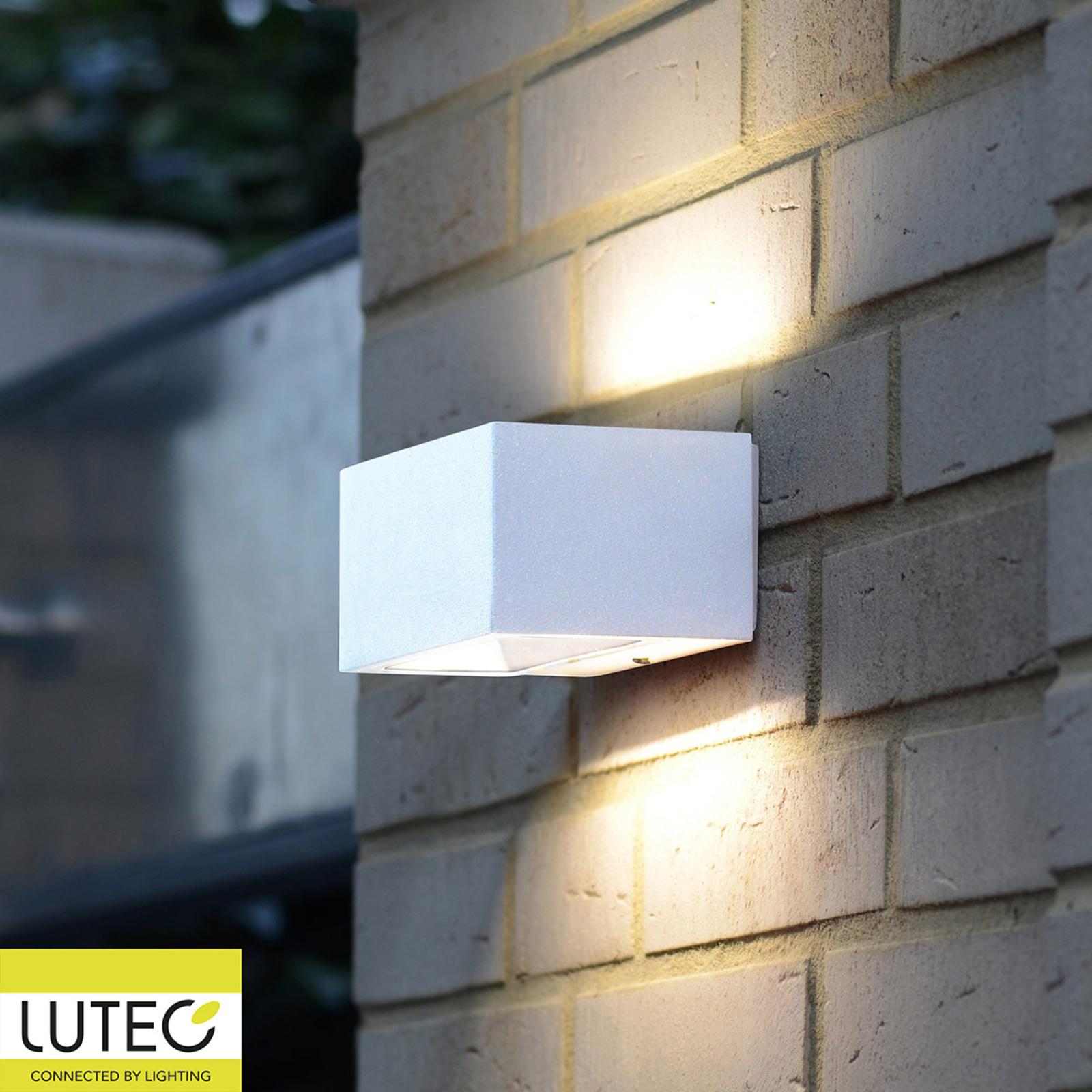 Gemini LED outdoor wall light 14 cm