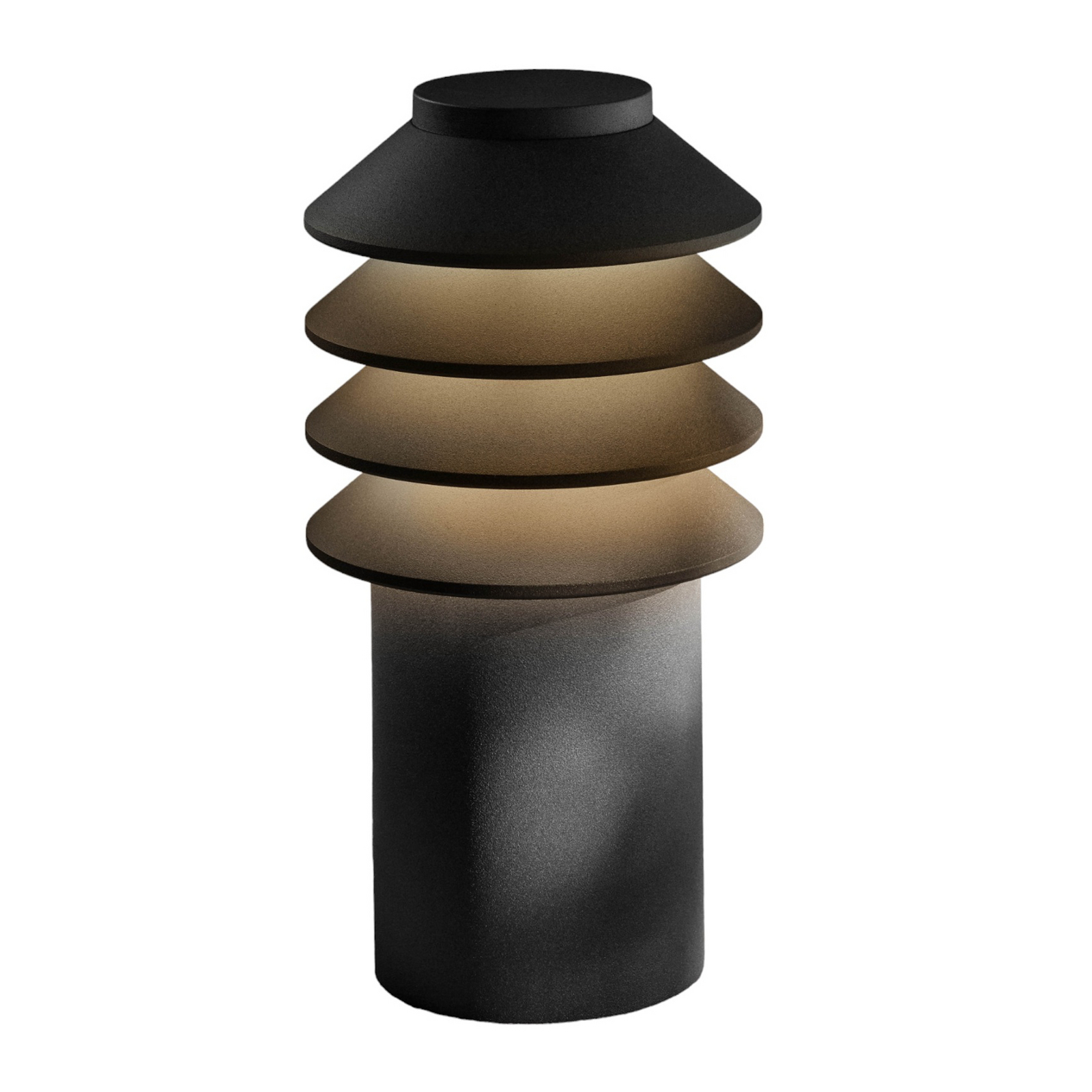 Louis Poulsen Bysted Platte ohne Adapter schwarz