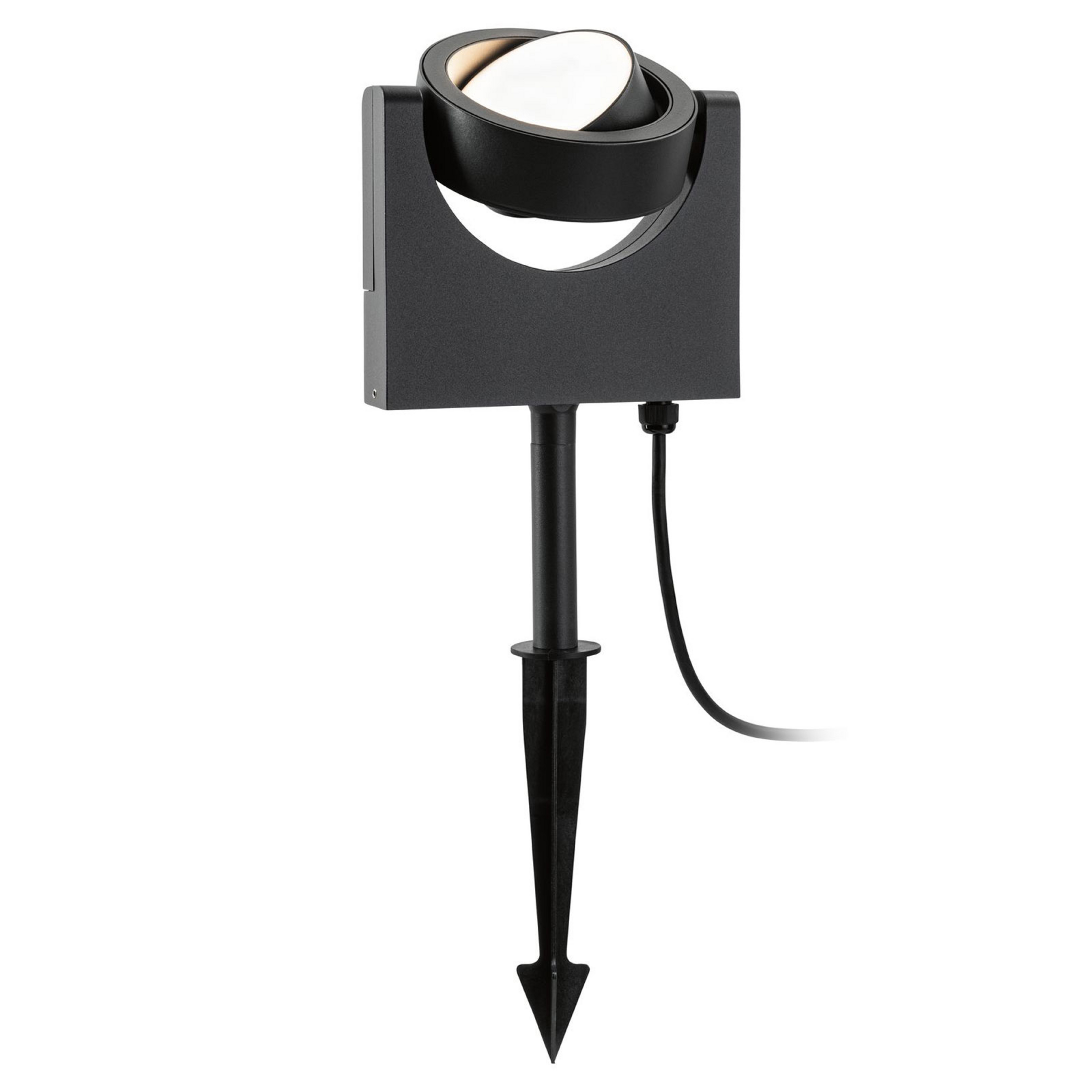 Swivea Spot Lampe de Jardin Dark Gris - Paulmann