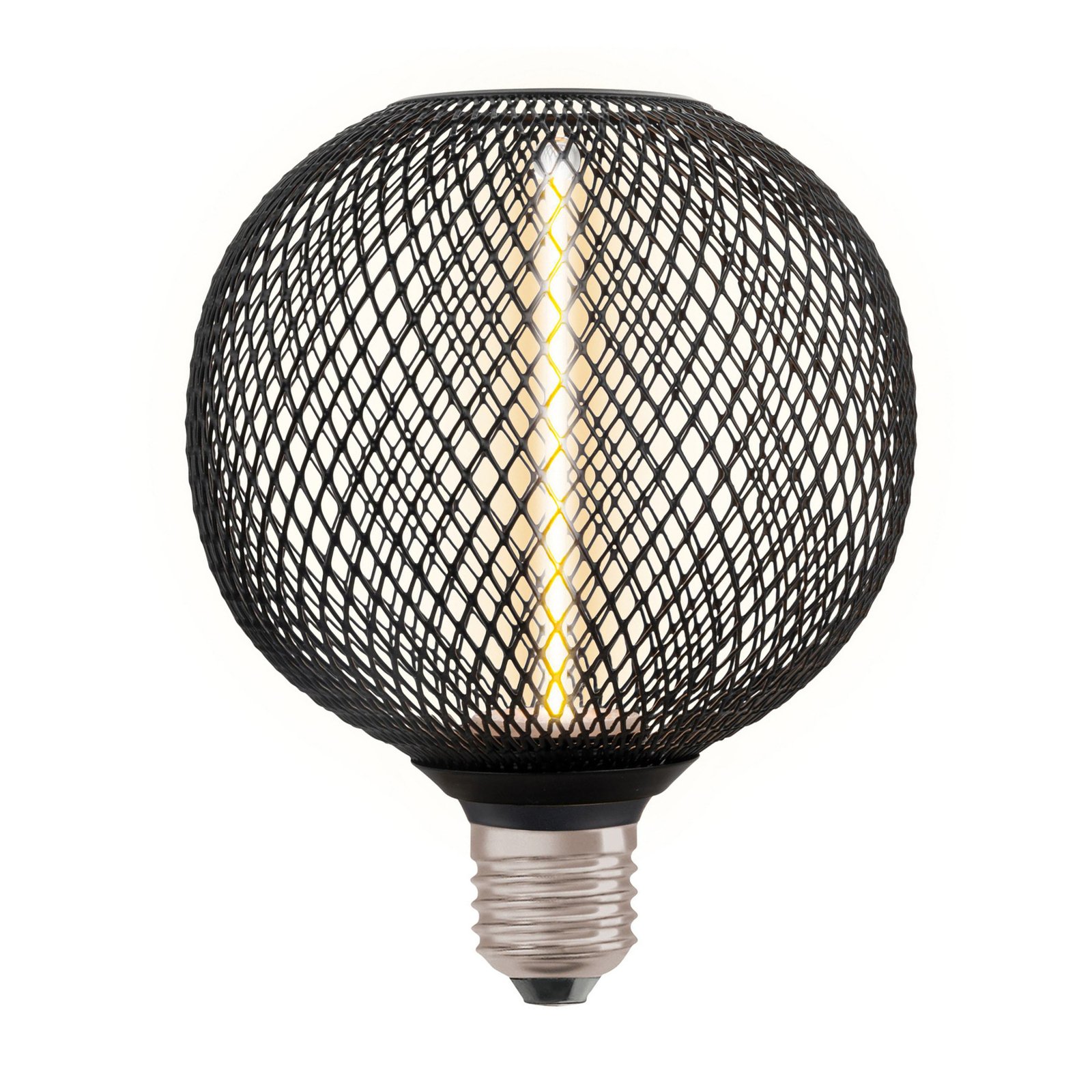 OSRAM Decor LED Straw Filament Globe E27 3,5W black 1800K 