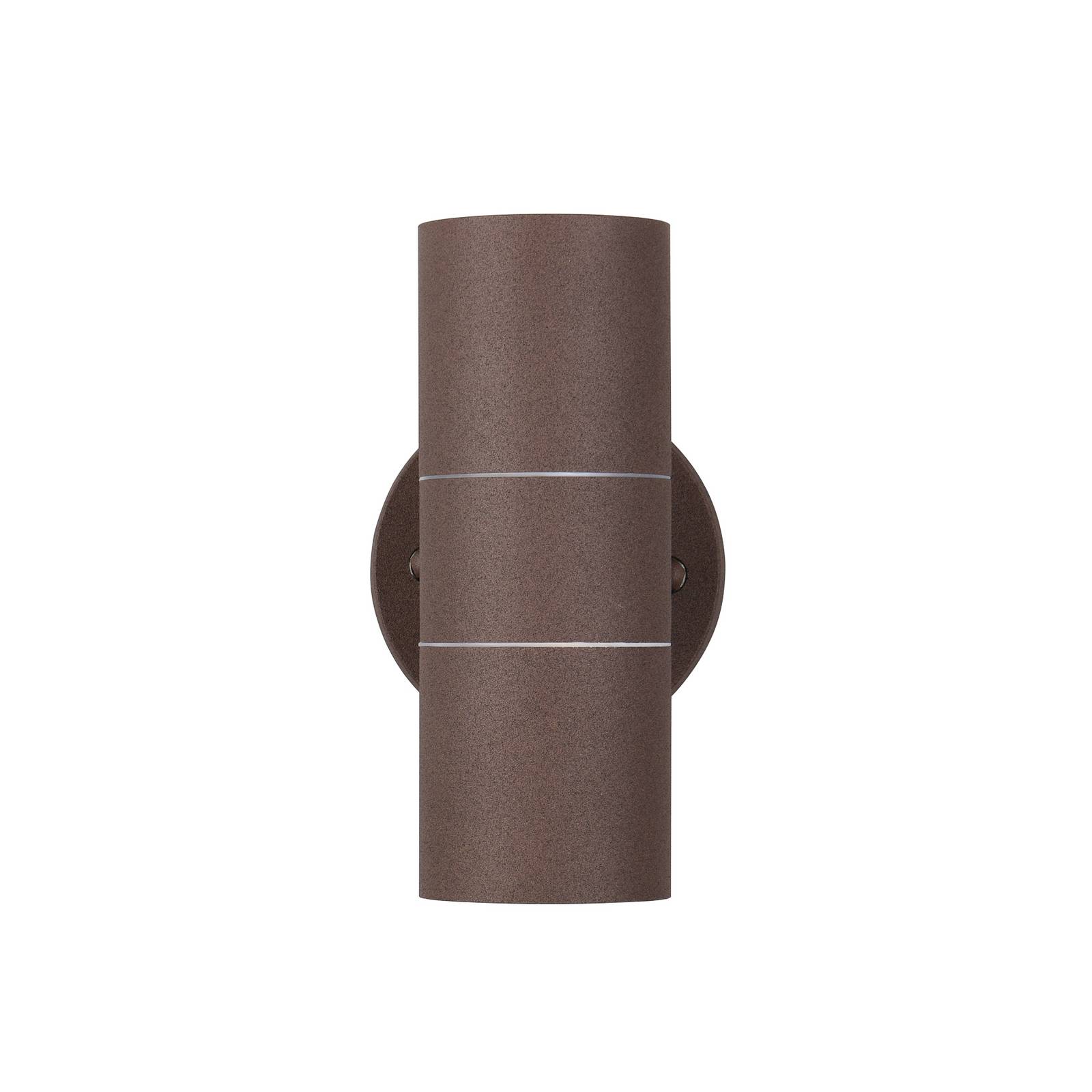  Trio Lighting Außenwandlampe Turia, Rostfarben, Höhe 16 Cm, Metall 
