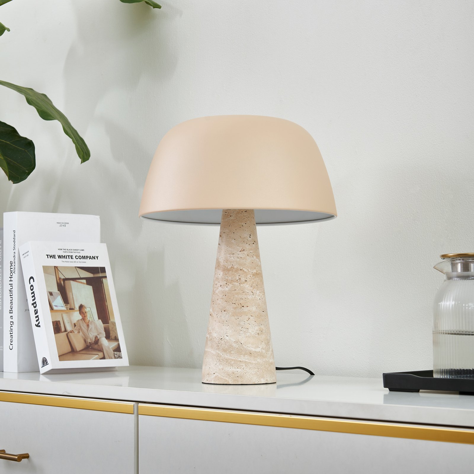 Magritt Tischleuchte Beige - Lindby
