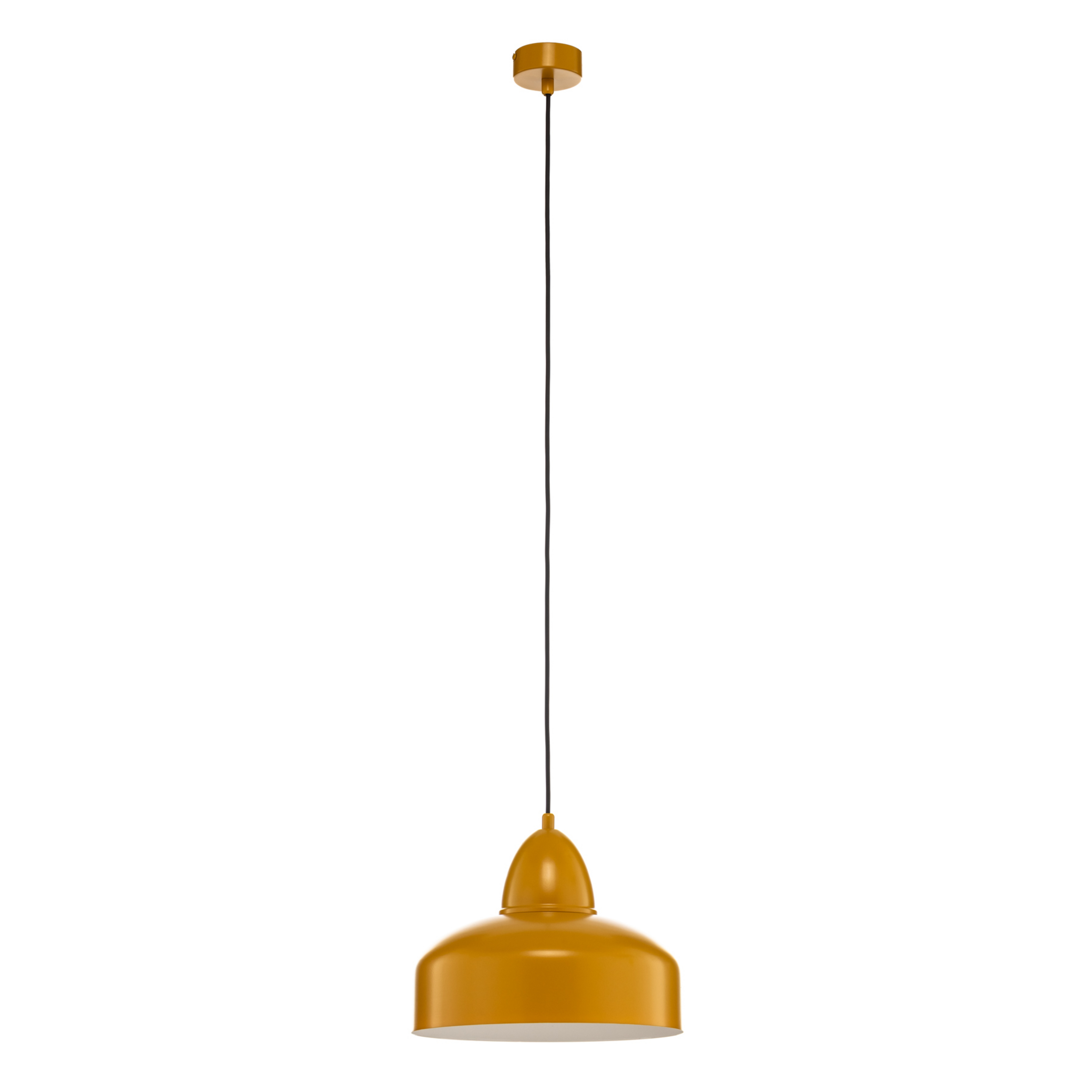 Candeeiro suspenso Mille, amarelo, 1 lâmpada - ALDEX