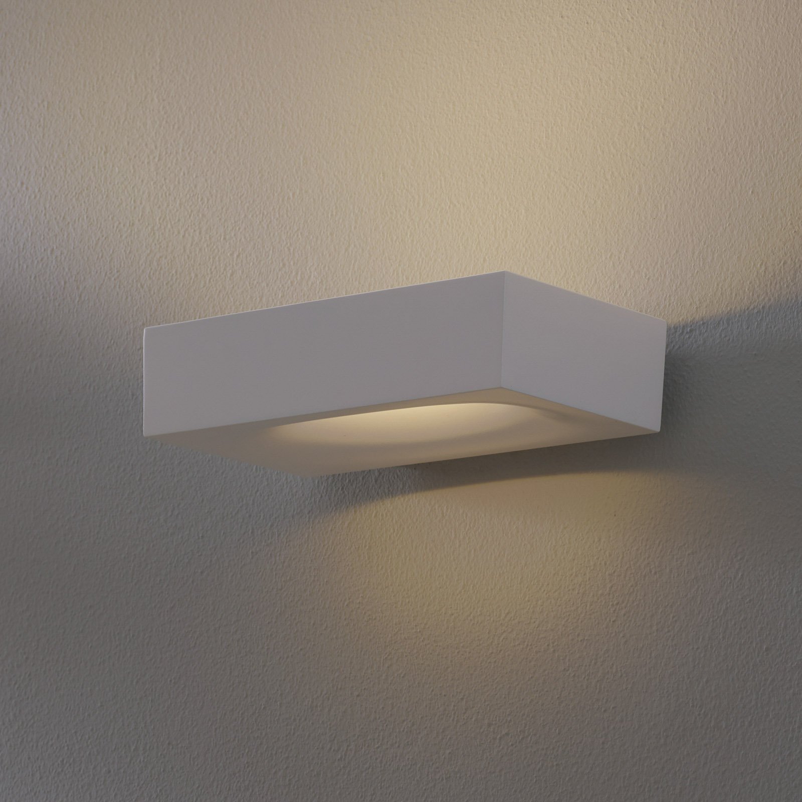 Melete white LED wall light, 2,700 K