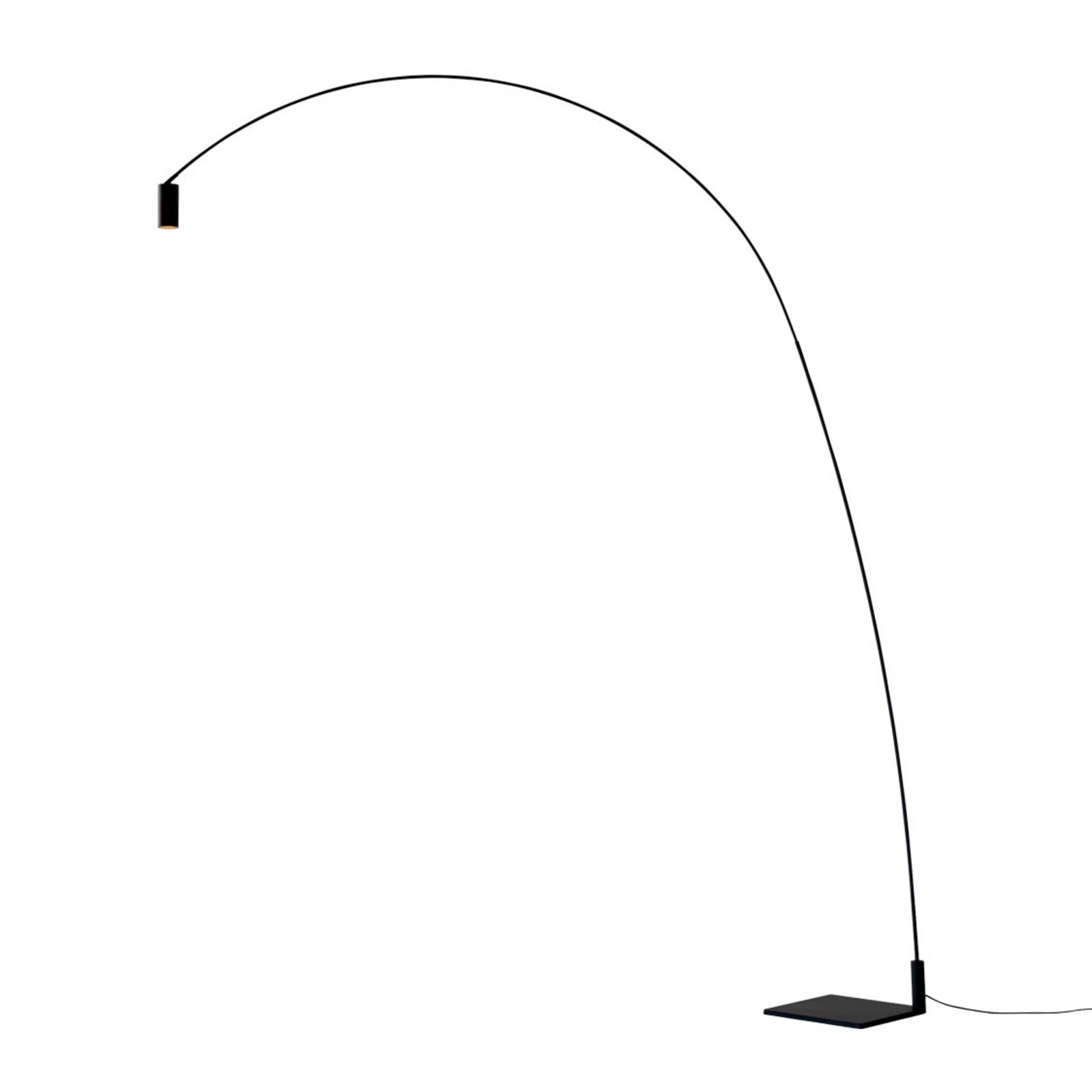 Nemo Fox LED-Bogenleuchte, ausrichtbar, mit Dimmer