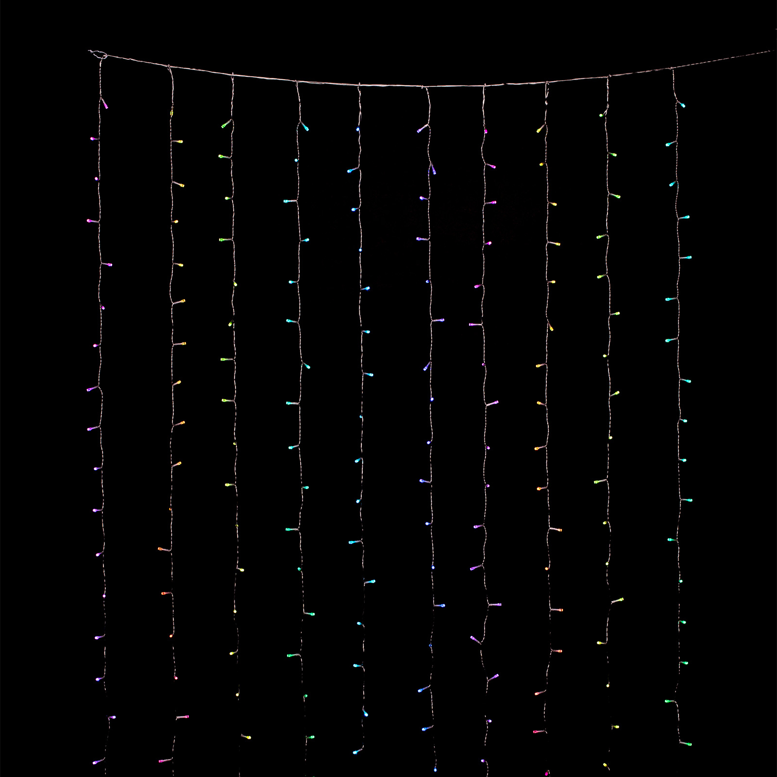 Twinkly LED curtain light RGBW, 210 LEDs