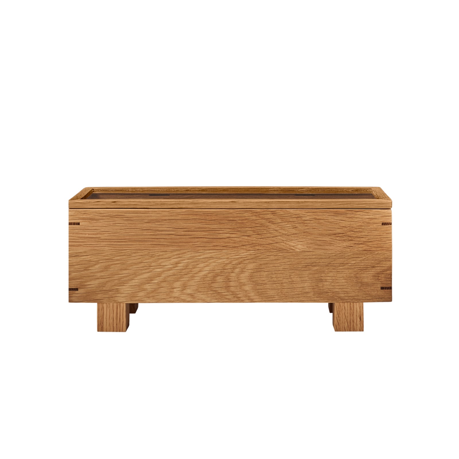 BON Teebox, Eichenholz geölt, 14 x 34 x 11 cm - ferm LIVING