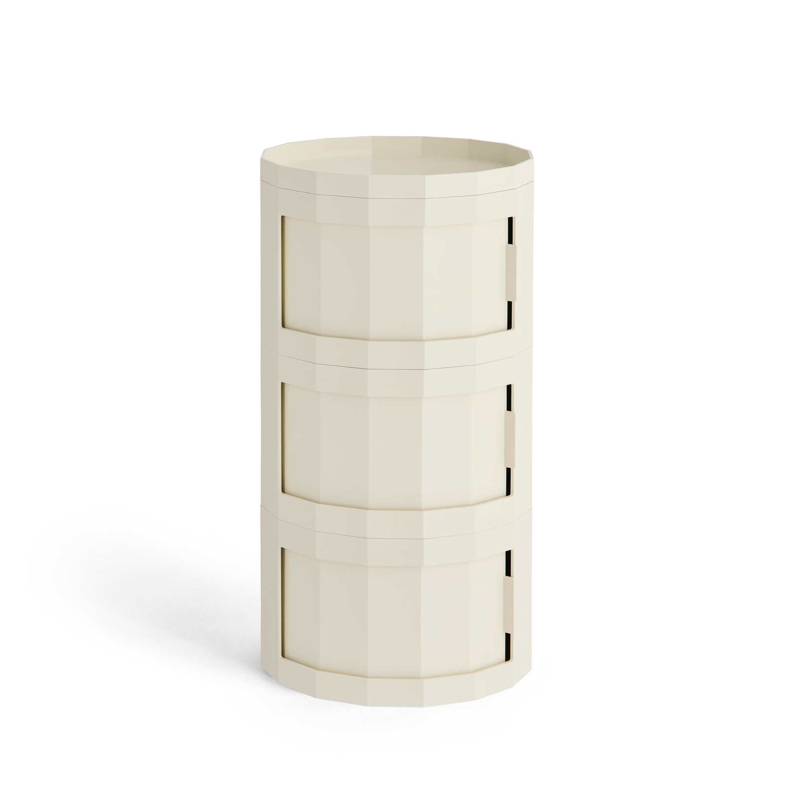 Facet Cabinet 30 sivukaappi, kermanvärinen, ABS - HAY