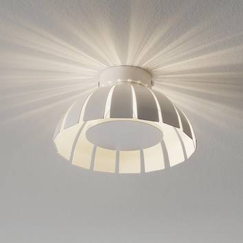 Hvit LED-designertaklampe Loto