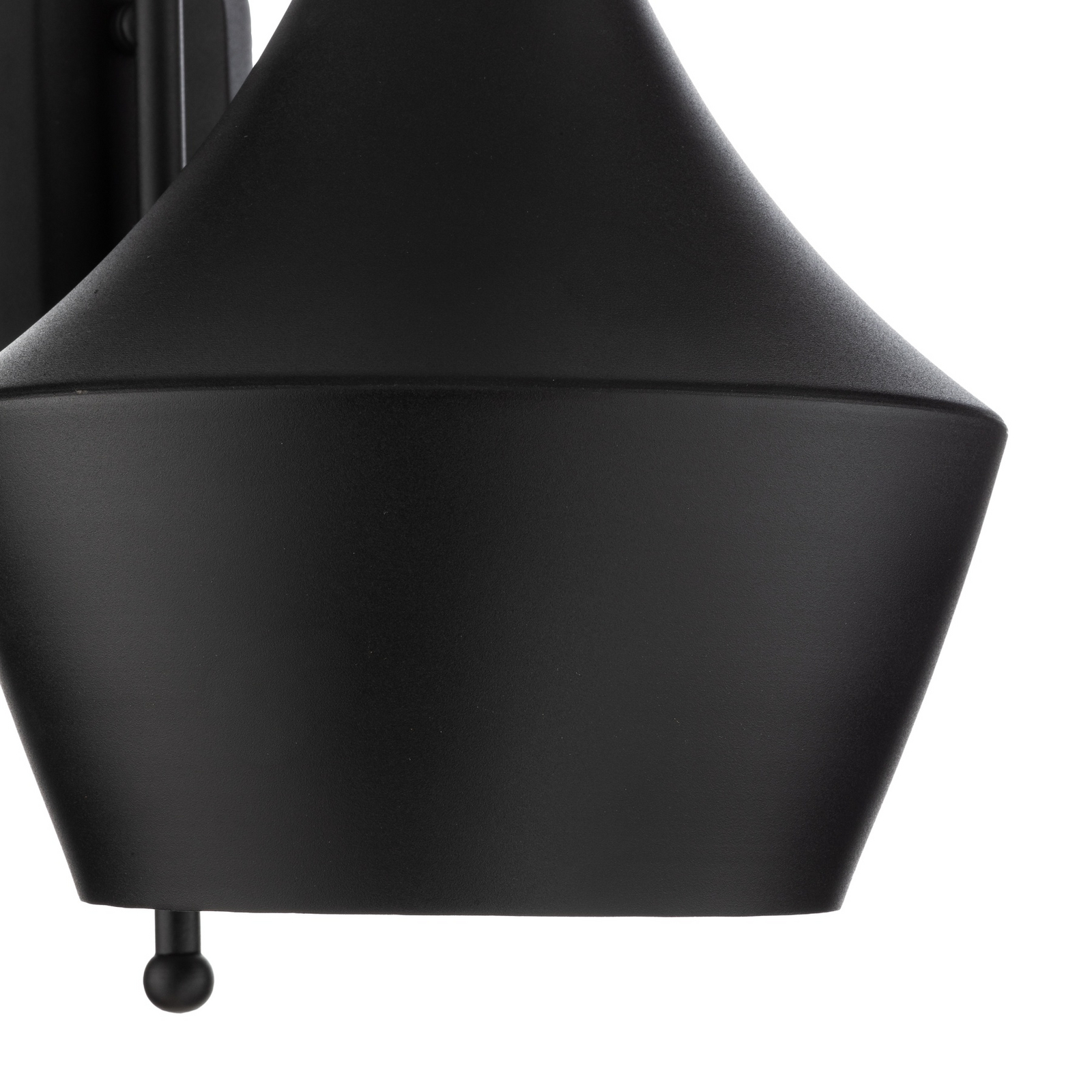 Wandleuchte Olaf, schwarz, Metall, Höhe 48 cm Wandleuchte Olaf, schwarz, Metall, Höhe 48 cm