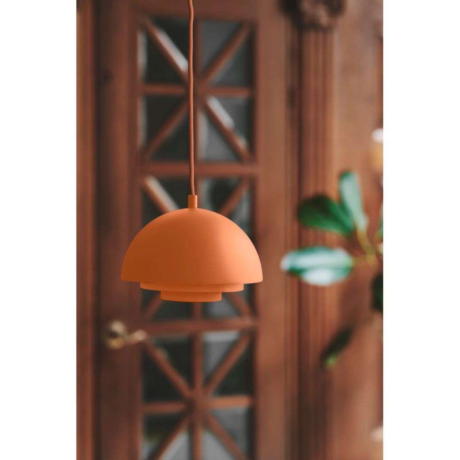 Milieu Colour Mini Mini Taklampa Tomato Cream - Warm Nordic