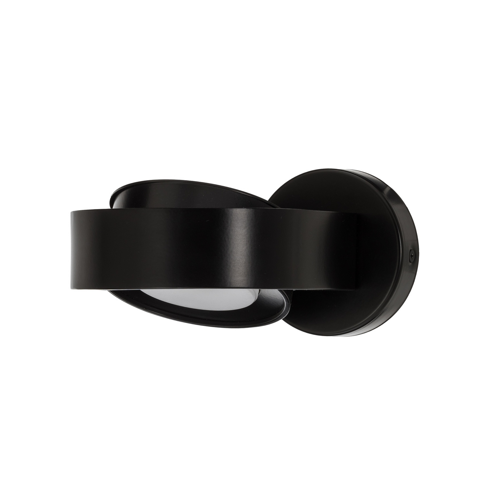 Foco de pared Lili, negro, Ø 14 cm, GX53 Foco de pared Lili, negro, Ø 14 cm, GX53