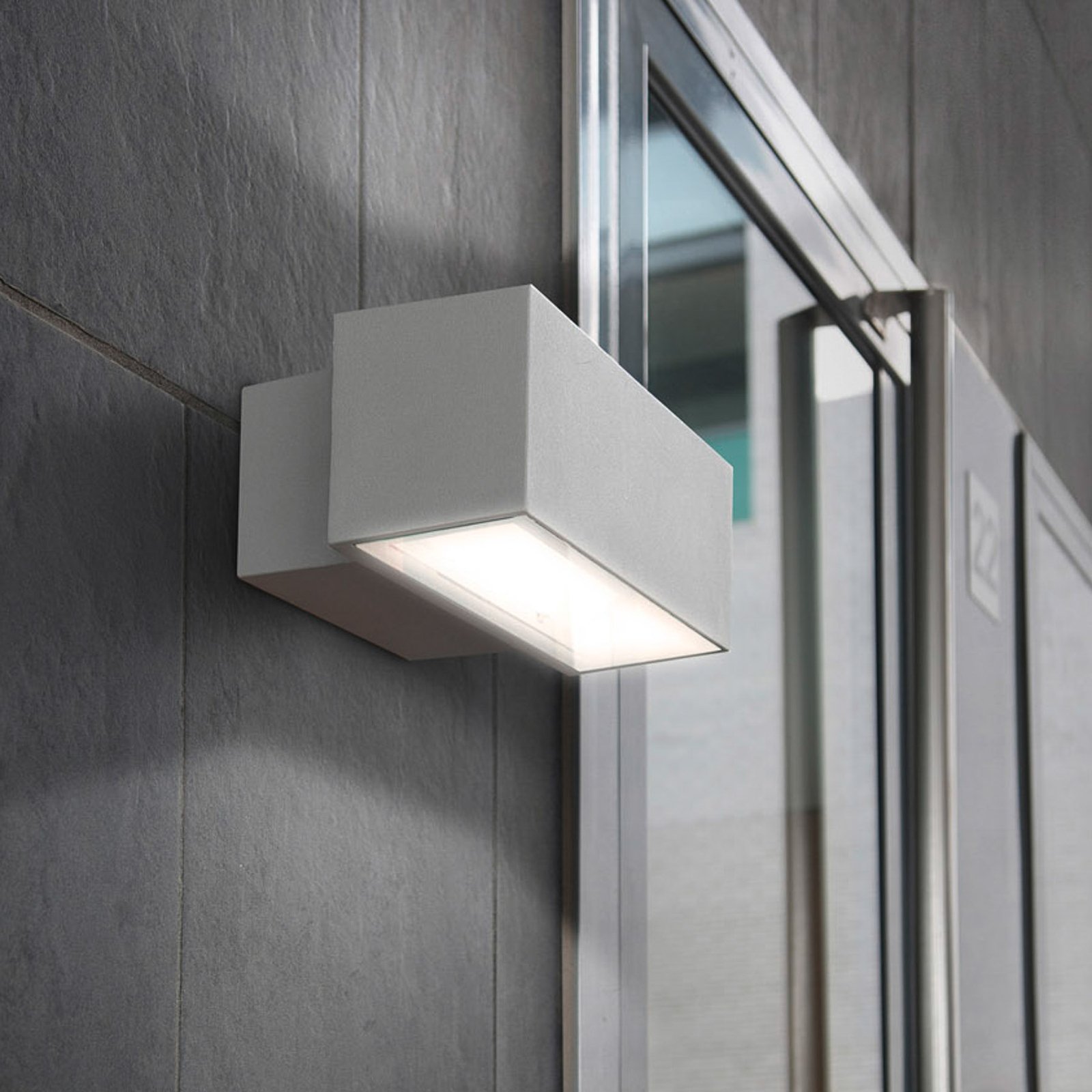 LEDS-C4 Afrodita outdoor wall lamp, up/down, white