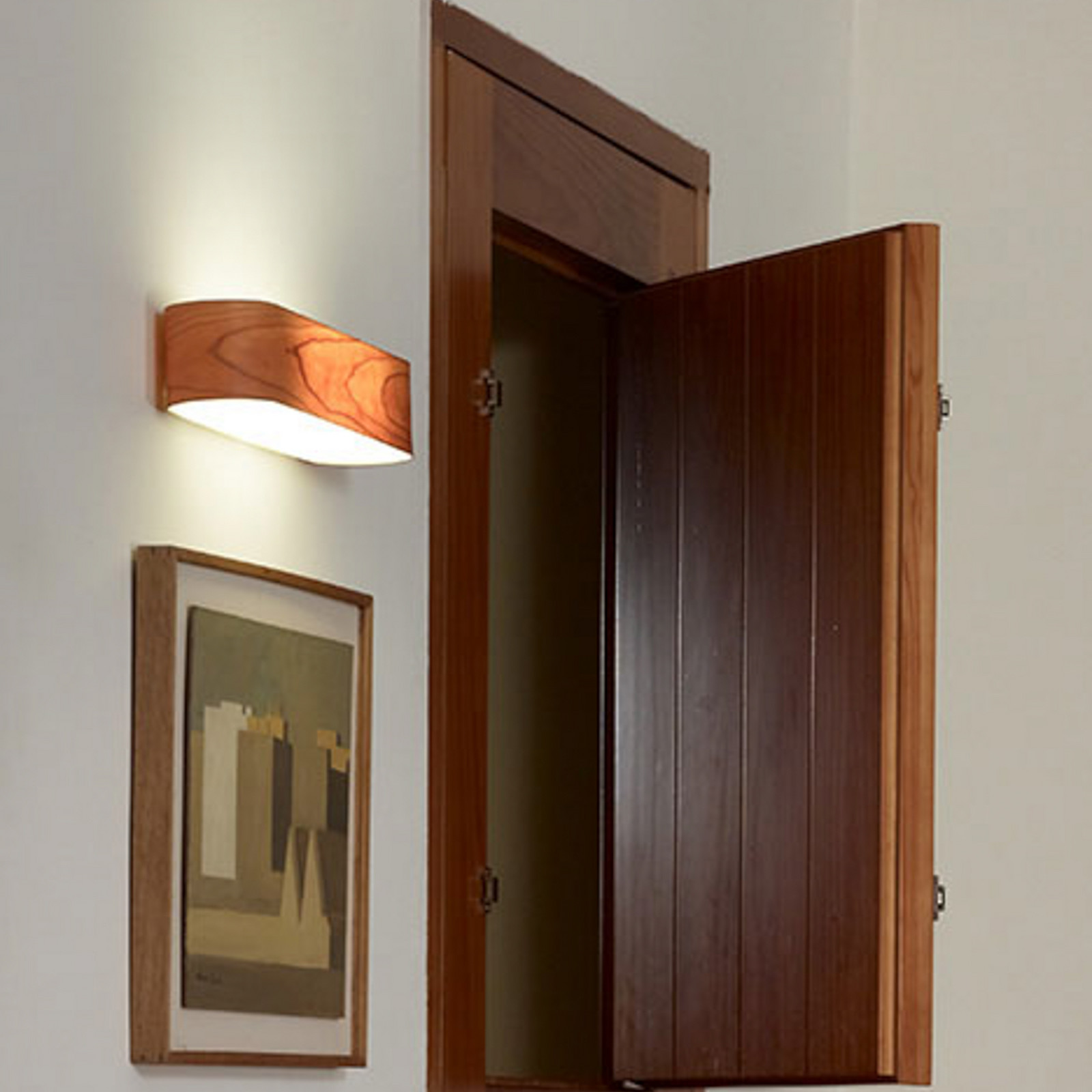 LZF LAMPS LZF I-Club Small aplică LED cireș - Camera de zi / sufragerie - design - Lemn