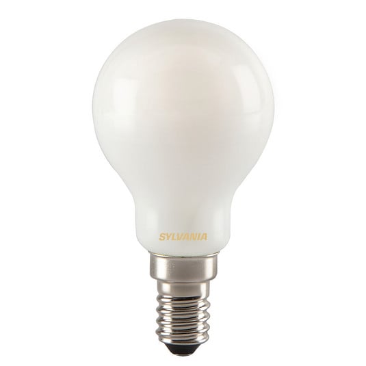 Lampă LED cu picătură E14 ToLEDo RT Ball 4.5W 827 satin