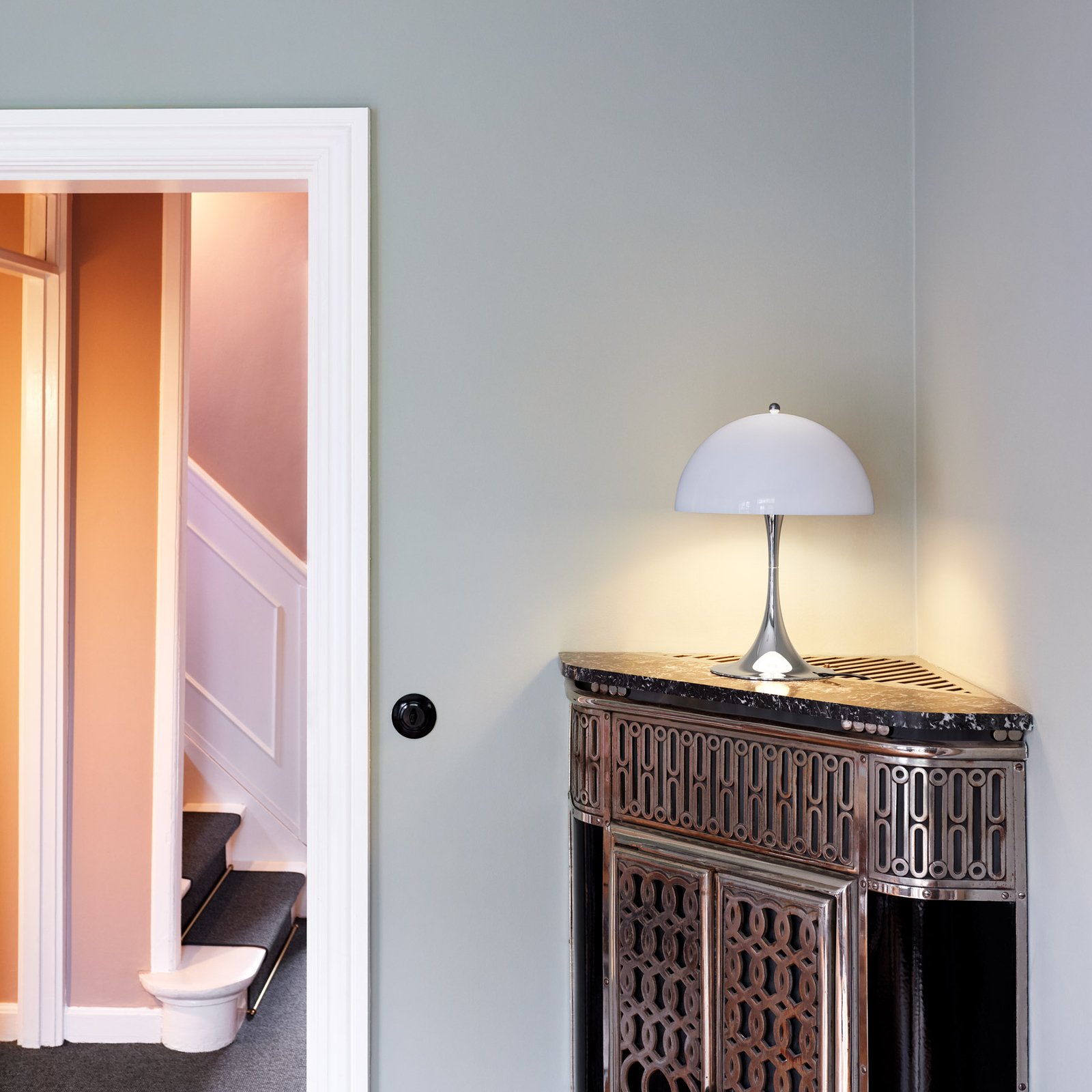 Panthella 320 Lampe de Table Grey/Opal - Louis Poulsen