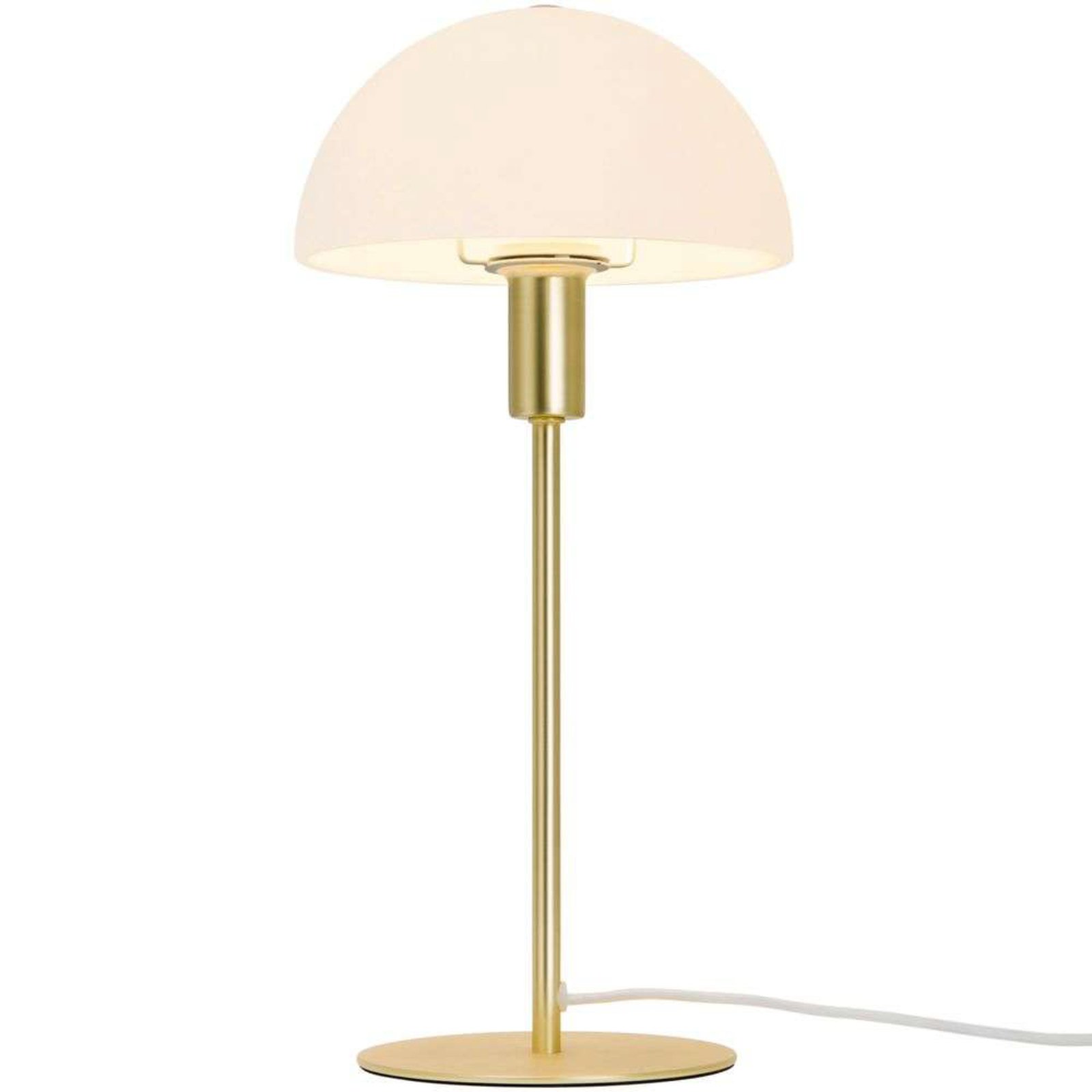 Ellen 20 Lampă de Masă Opal/Brass - Nordlux