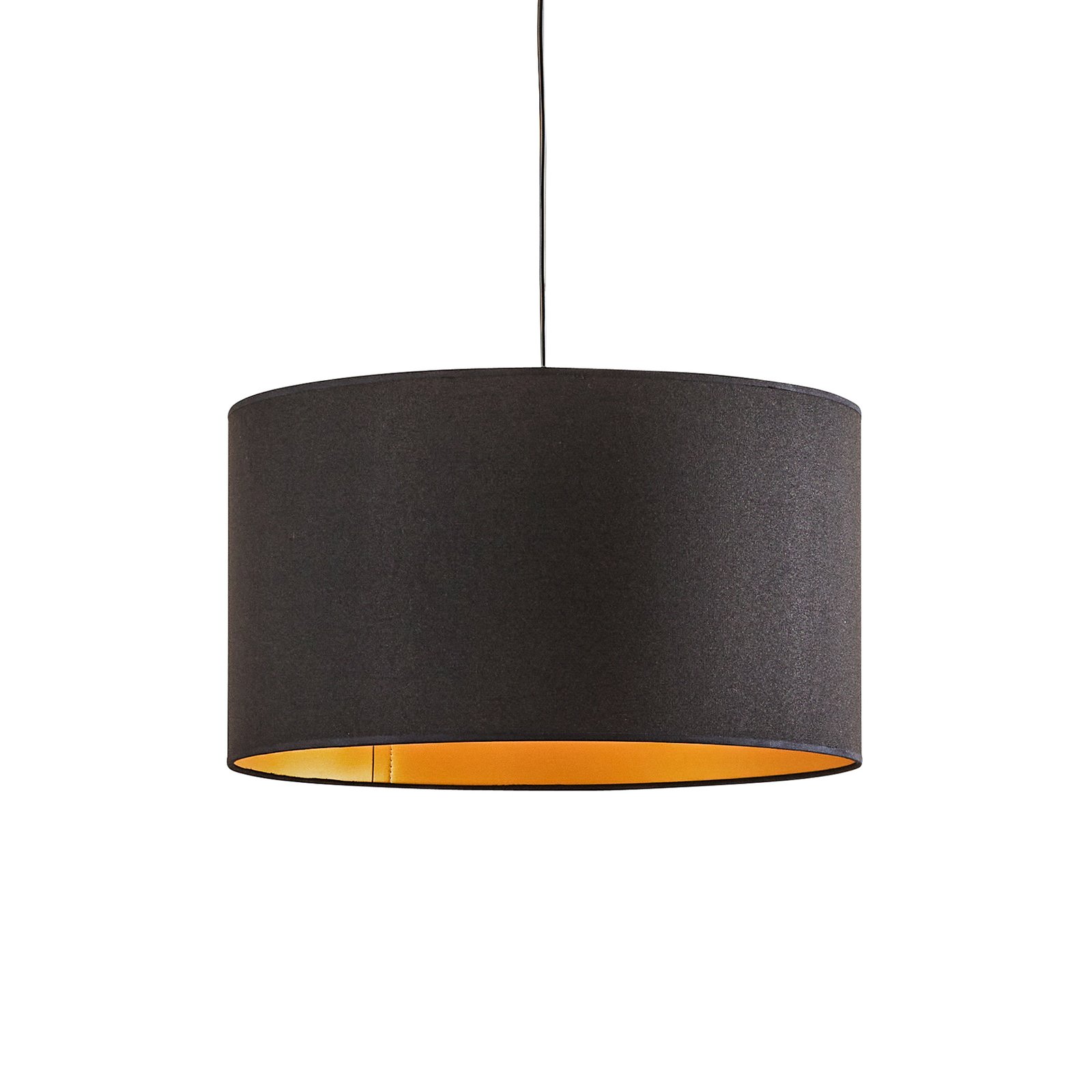 Roller Pendelleuchte Ø45 Gold/Schwarz  - Euluna