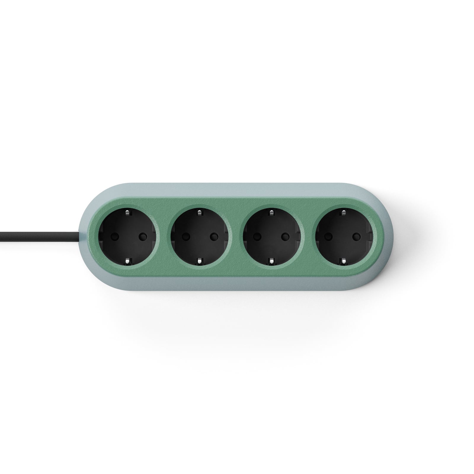 Prise NOMAD BLOCK, verte, 4 x type F - Forming Function Prise NOMAD BLOCK, verte, 4 x type F - Forming Function
