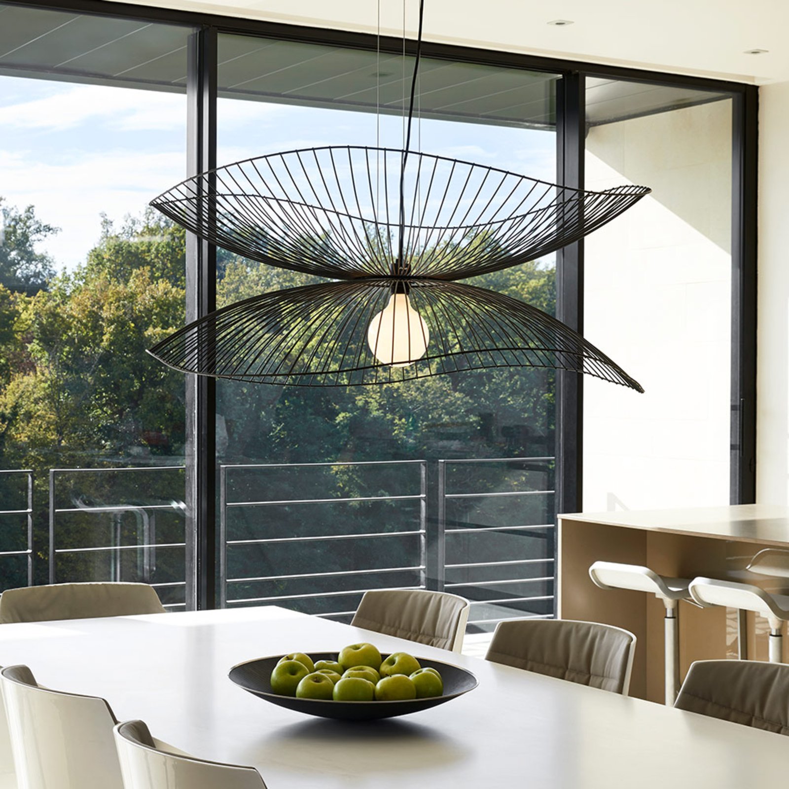 Libellule Suspension L Black - Forestier