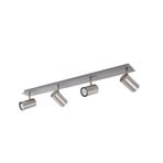 Joffrey 4 Deckenleuchte L80 Nickel - Lindby