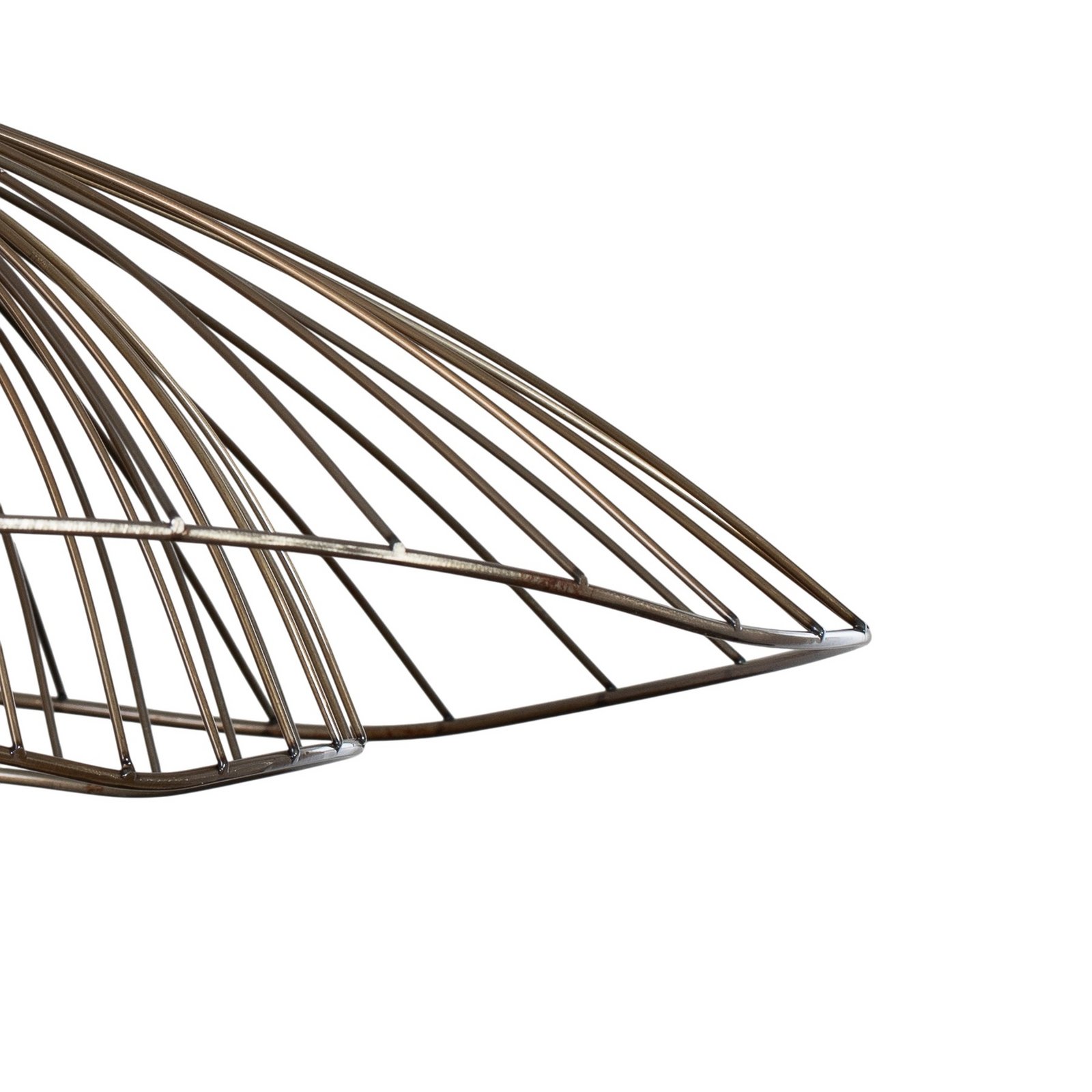 Висяща лампа Tel, старо месинг, Ø 50 cm, 1-пламъчна, метал Висяща лампа Tel, старо месинг, Ø 50 cm, 1-пламъчна, метал