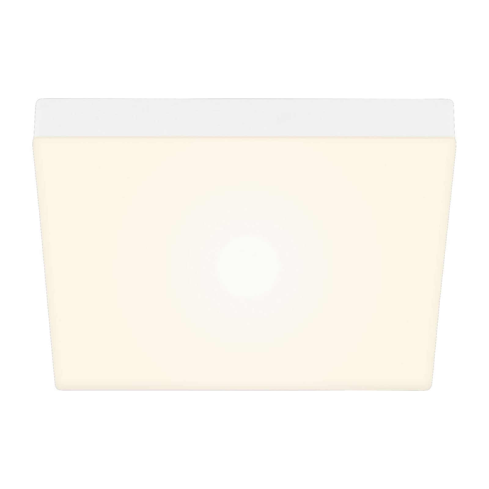 LED lámpa Flame, 3000K, 28,7x28,7cm, fehér