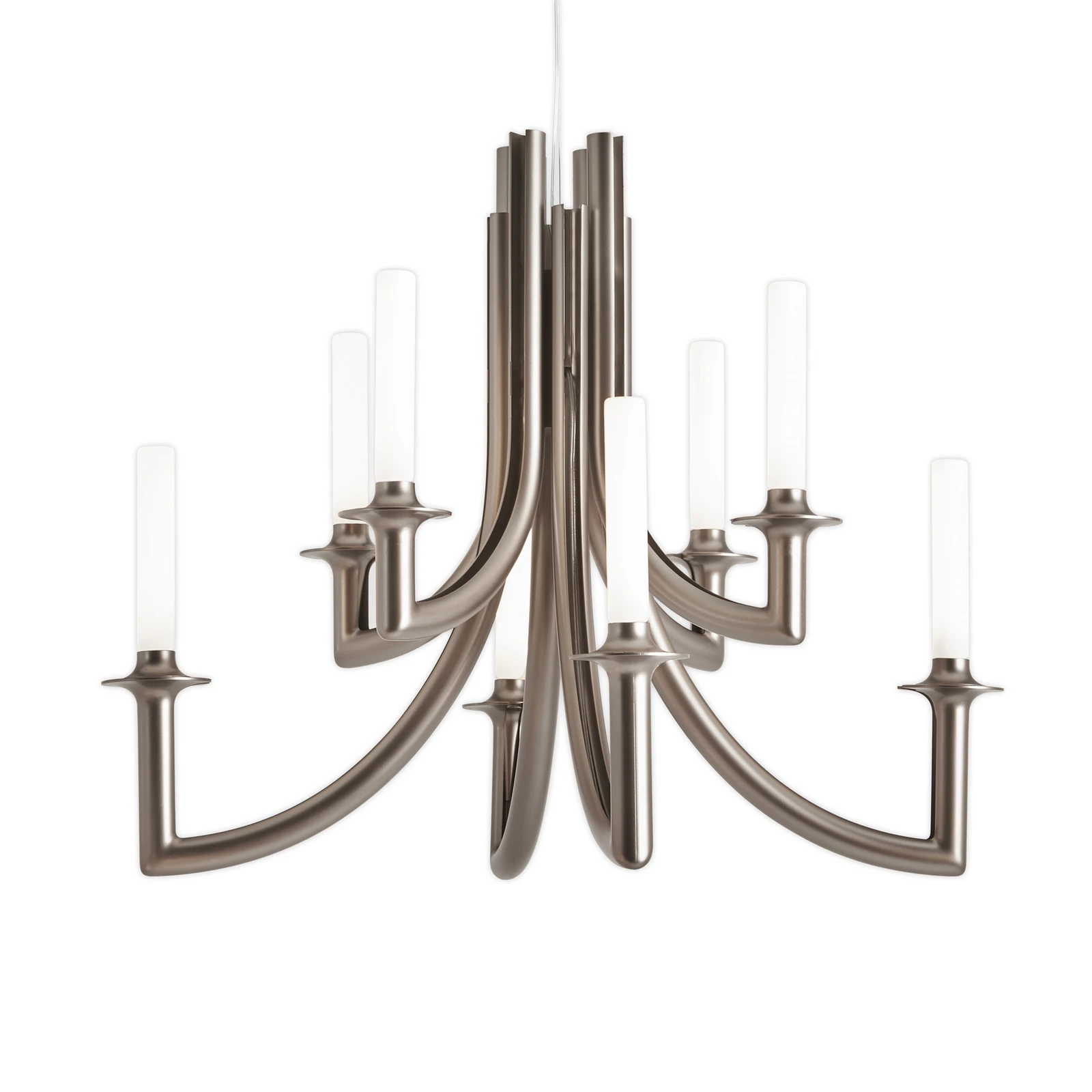 Kartell Khan Kronleuchter, Ø 77 cm bronze matt