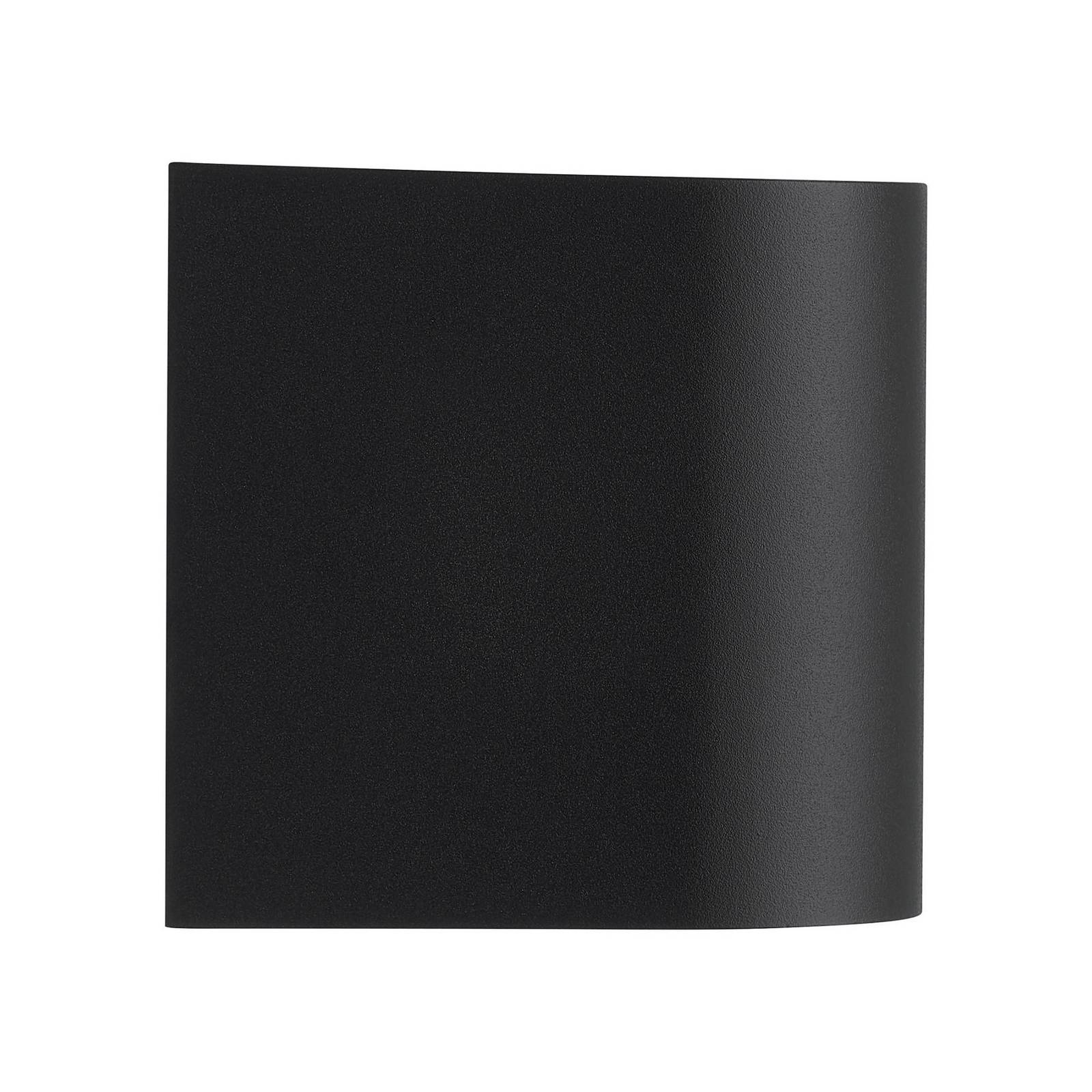 Kinkiet zewnętrzny Dion Single, czarny, GU10, aluminium, IP44