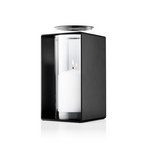 GLOW-kynttilälyhty, korkeus 24 cm, musta, metalli/lasi – Eva Solo