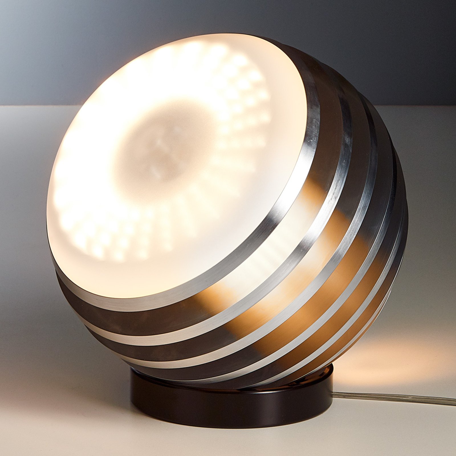 TECNOLUMEN Bulo XL - LED-golvlampa, aluminium