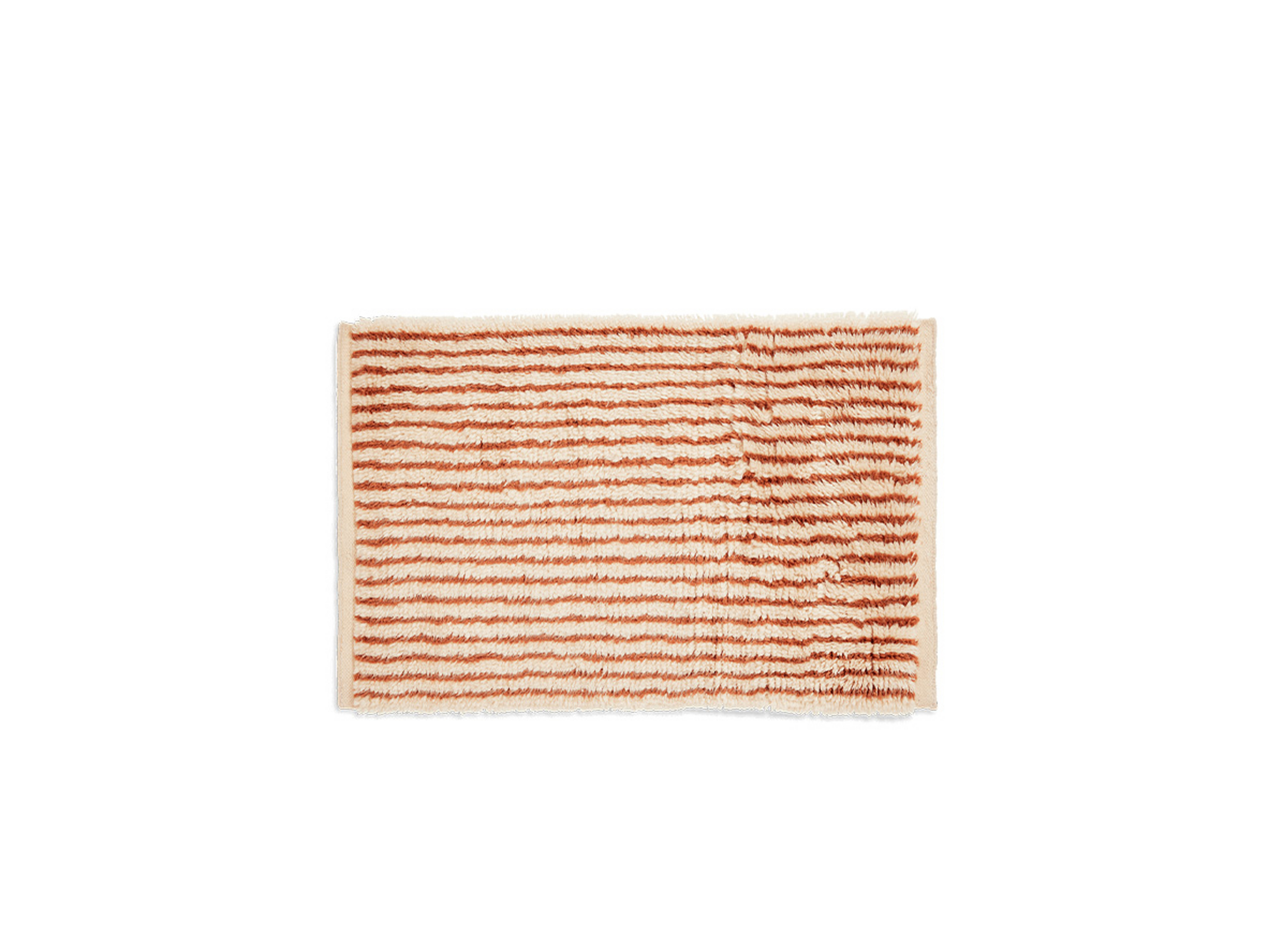 Kami Knotted Rug 80x120 Off-White/Red Brown - Ferm Living