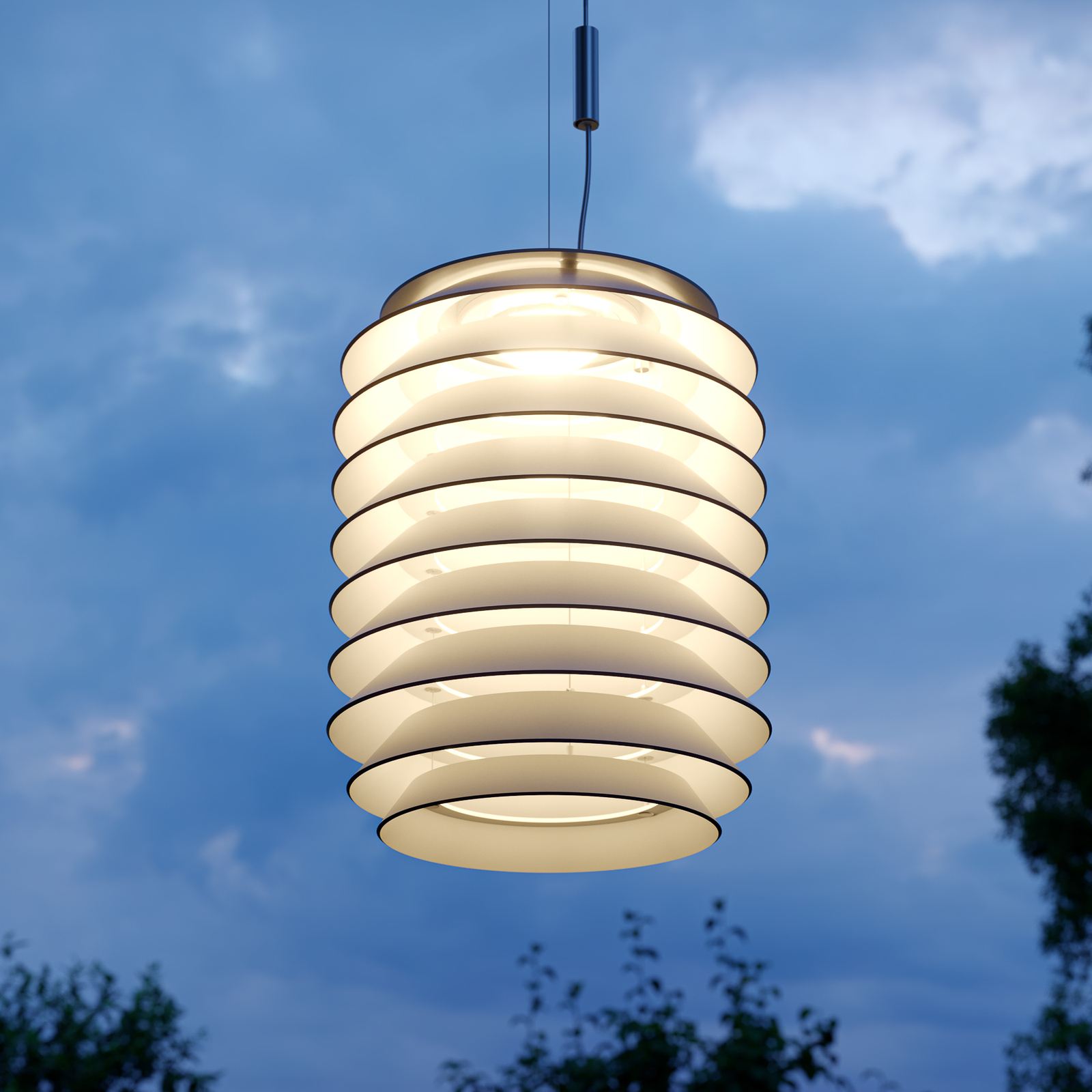 Artemide Slicing LED hanging light, IP65