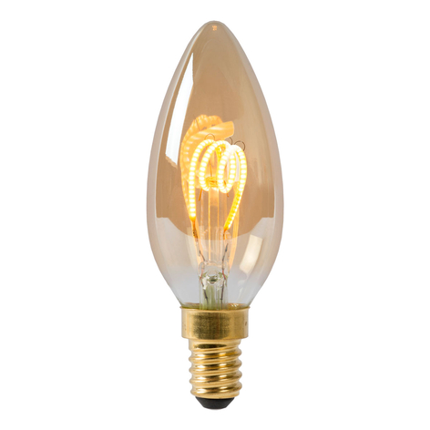 LED-Kerzenlampe E14 3W 2.200K dimmbar
