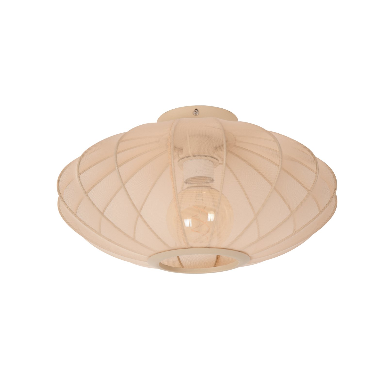 Corina ceiling light, cream, Ø 40 cm, E27