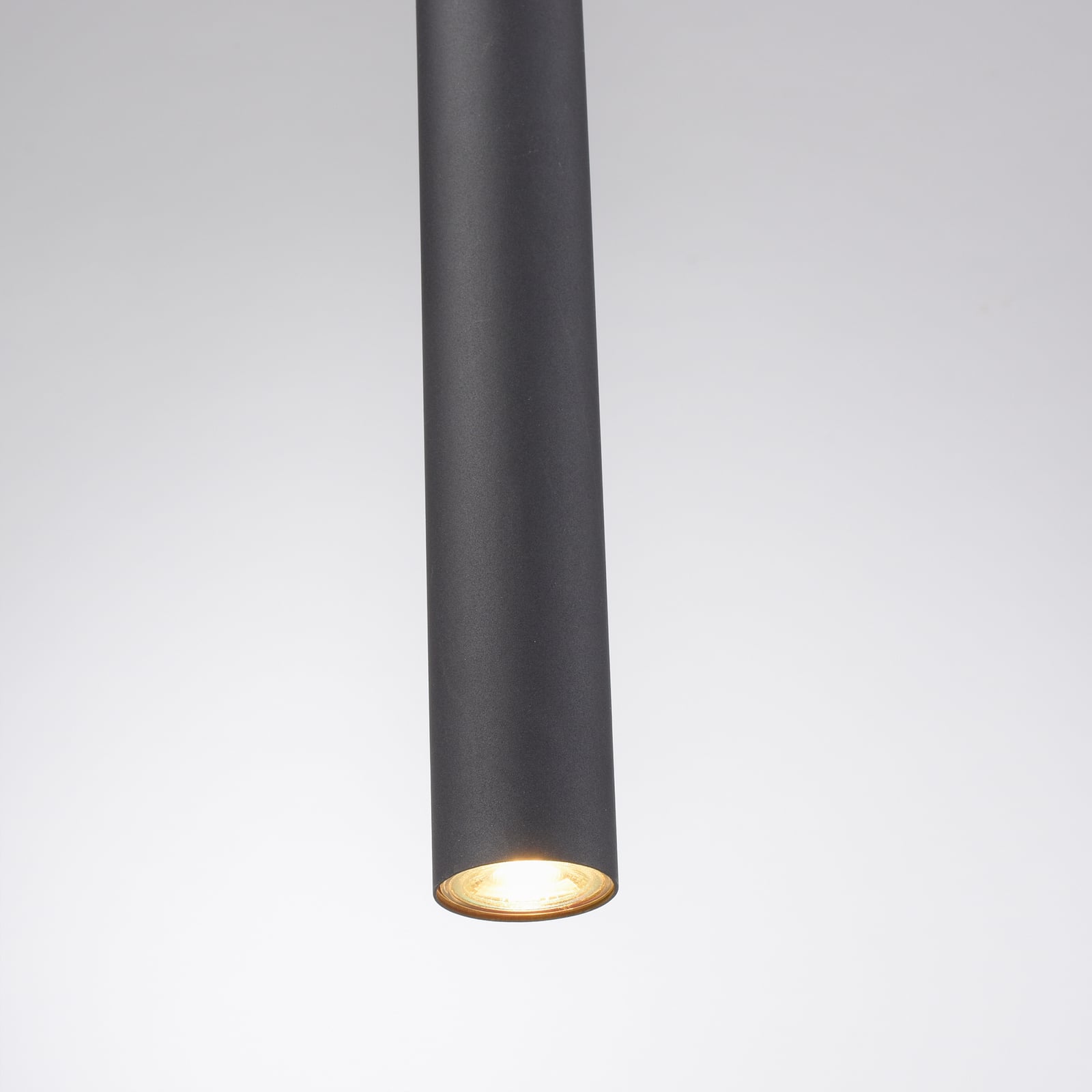 LED viseća svjetiljka DANTE, crna, 3 x GU10, duljina 90 cm, metal