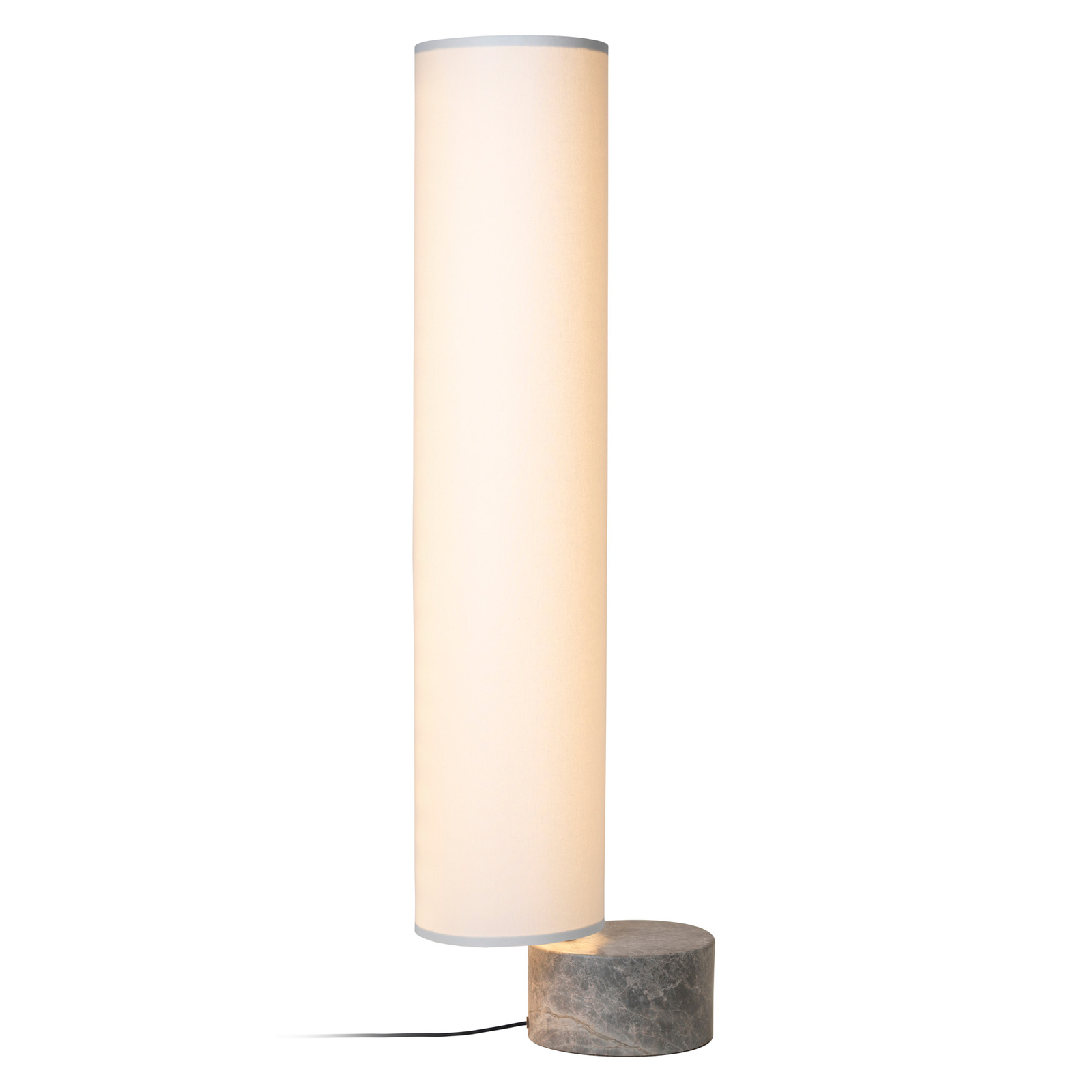 GUBI Unbound LED-Stehlampe 120 cm weiß