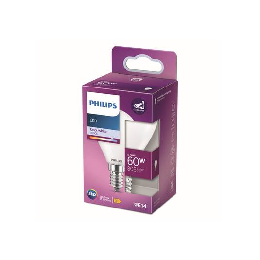 Philips Classic LED-lamppu E14 P45 6,5W 4 000 K