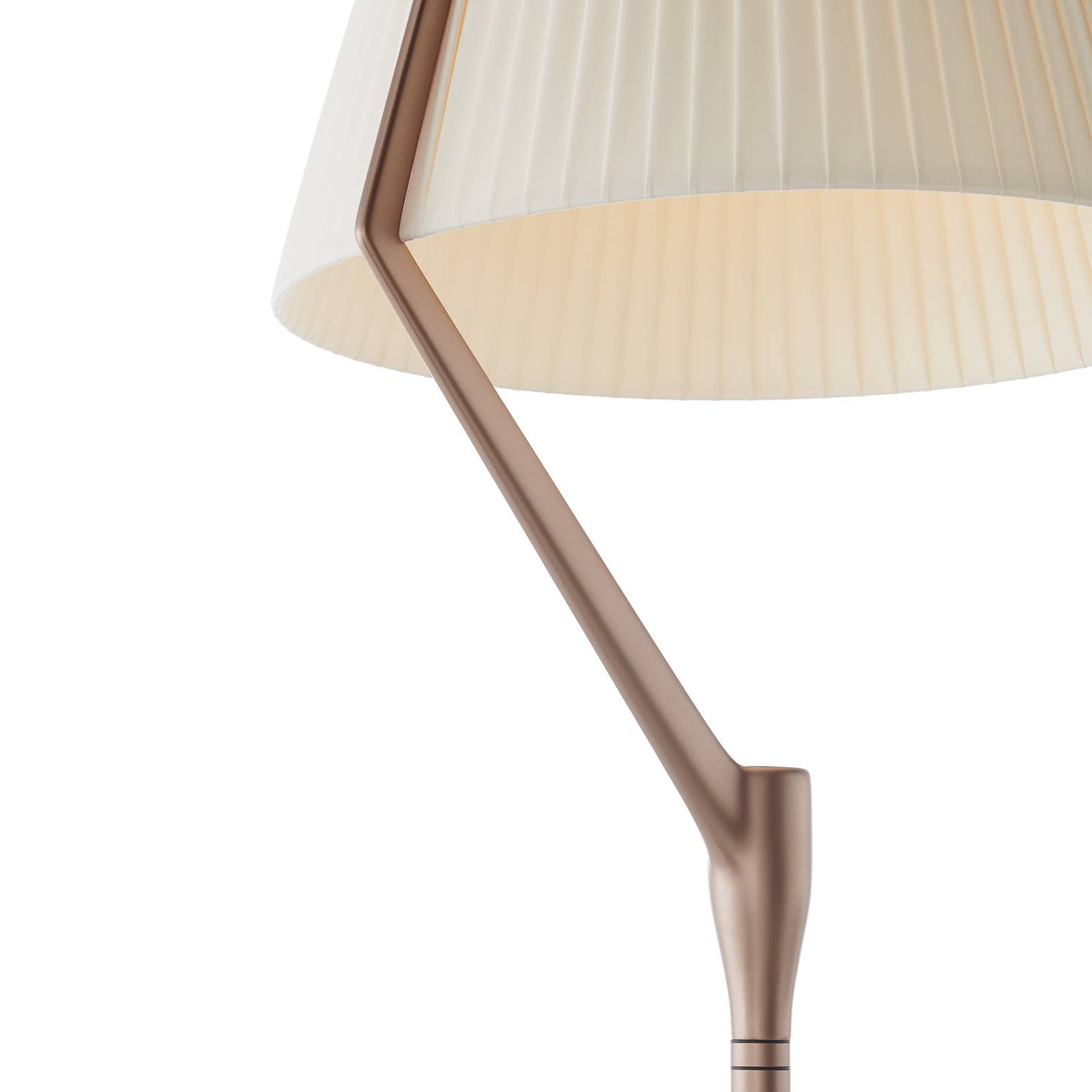 Lampa stojąca LED Kartell Angelo Stone, miedź