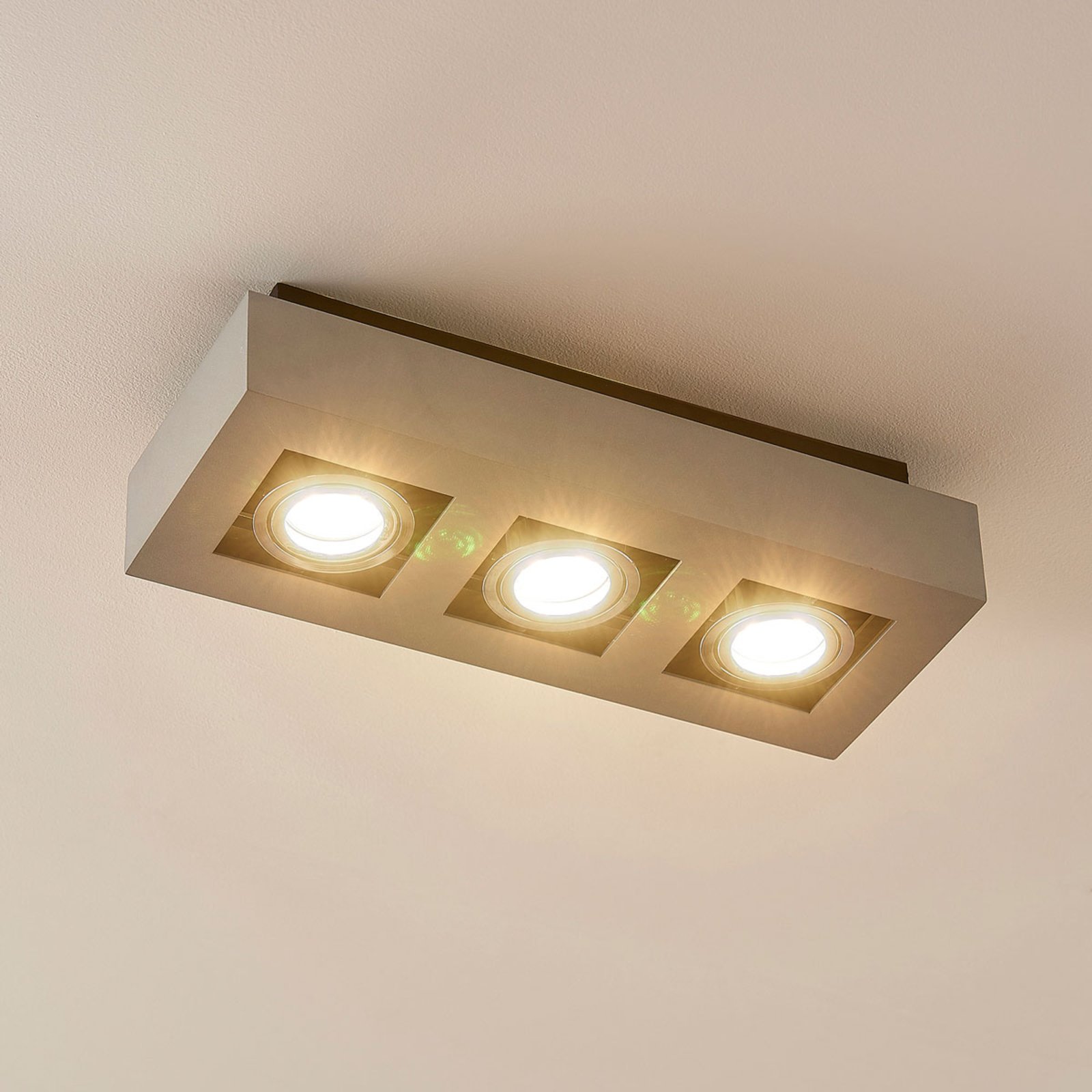 Vince 3 Stropné Lampa Silvergrey - Arcchio