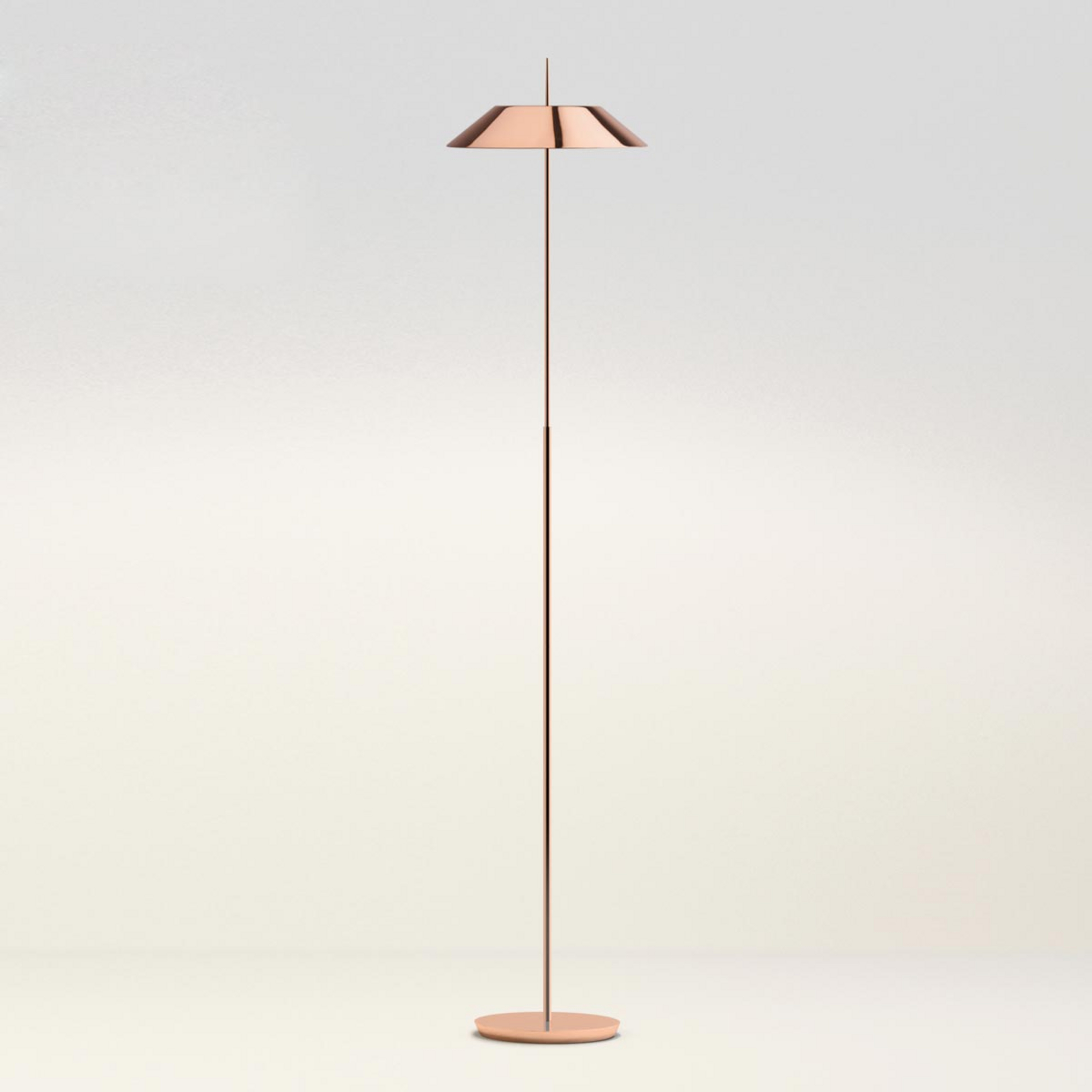Mayfair LED-lattiavalaisin, kiiltävä kupari - Vibia