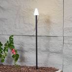 Lindby LED ground spike light Selinda, black, height 100 cm