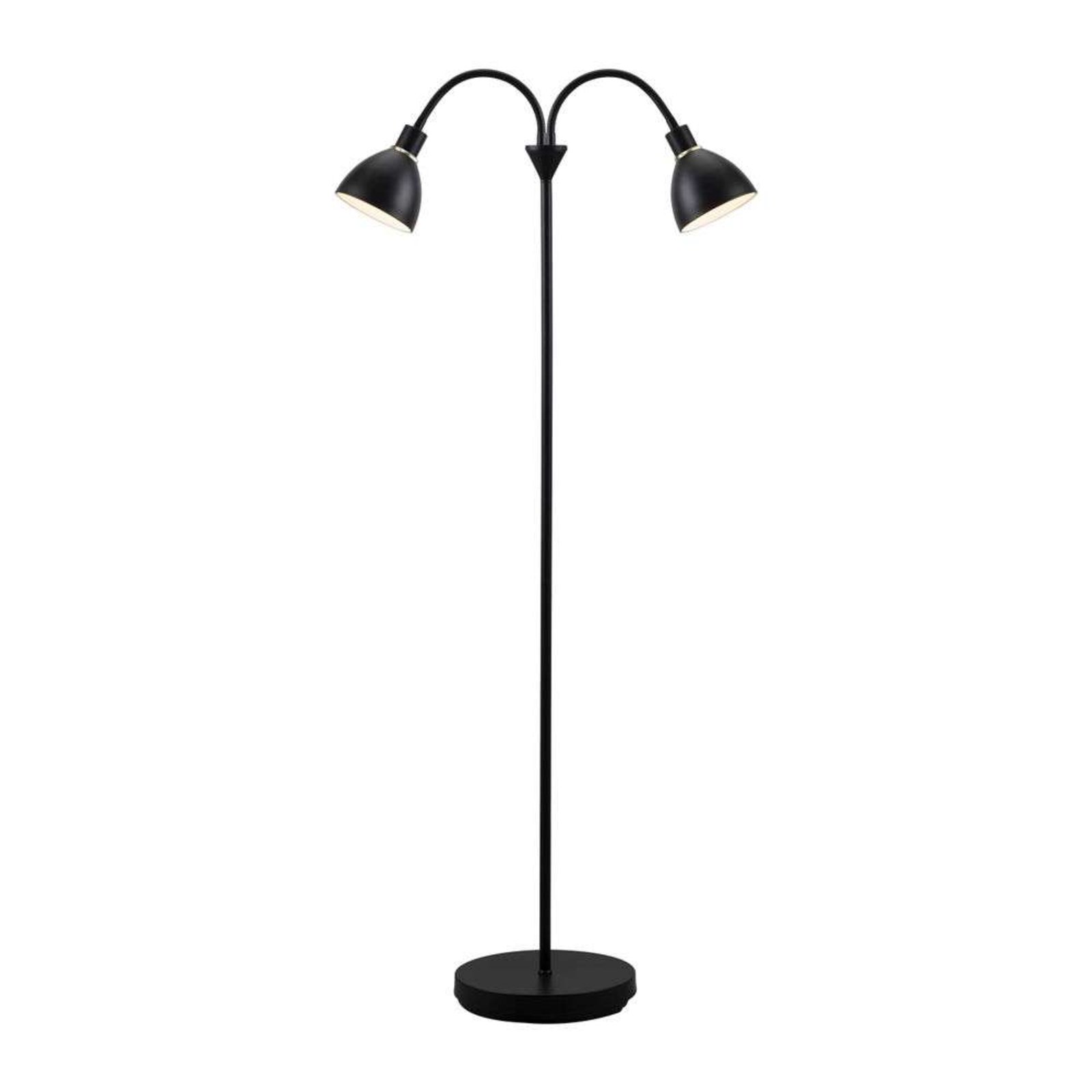 Ray Double Stojaca Lampa Black - Nordlux