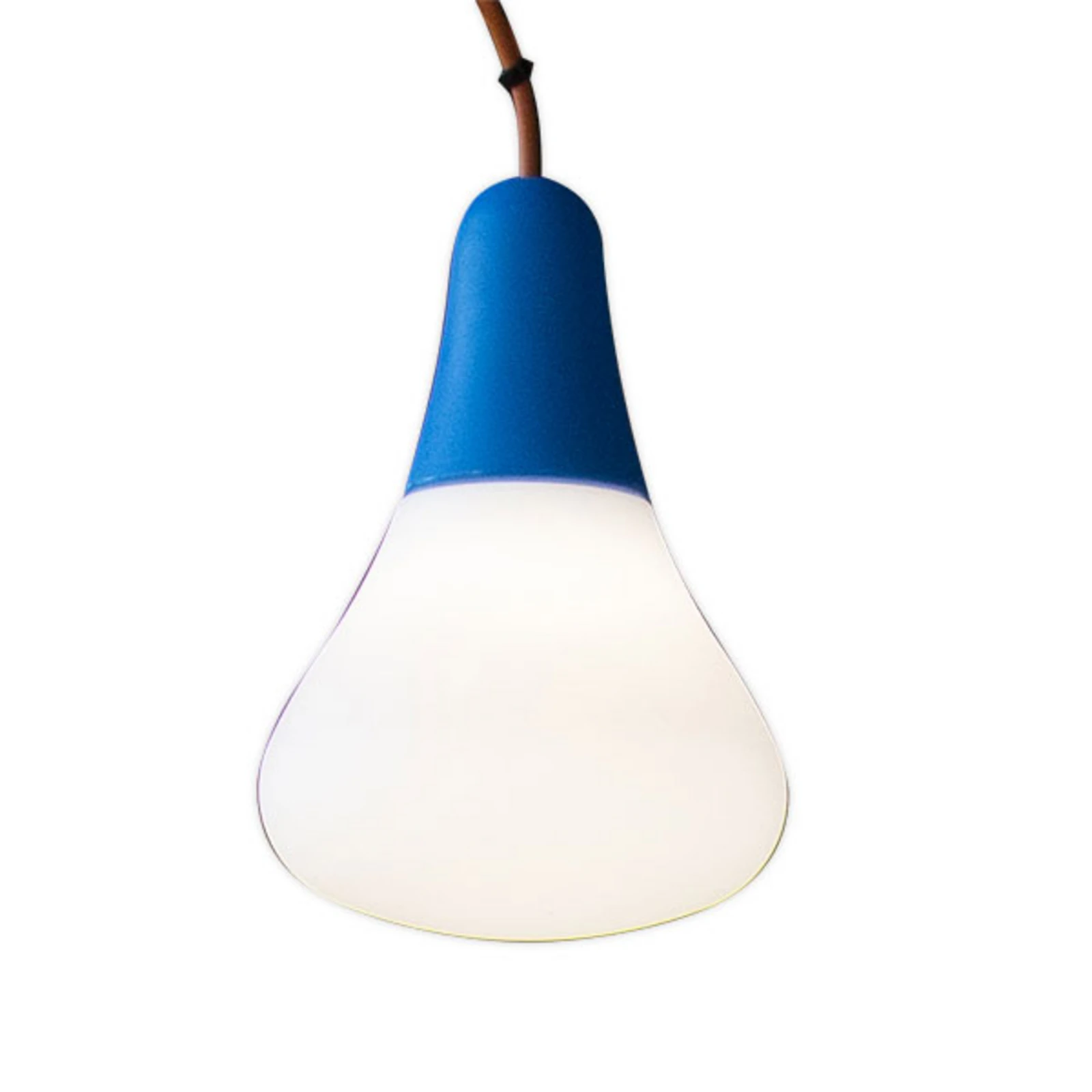 Martinelli Luce Pendelleuchte Ciulifruli, blau, Polyethylen