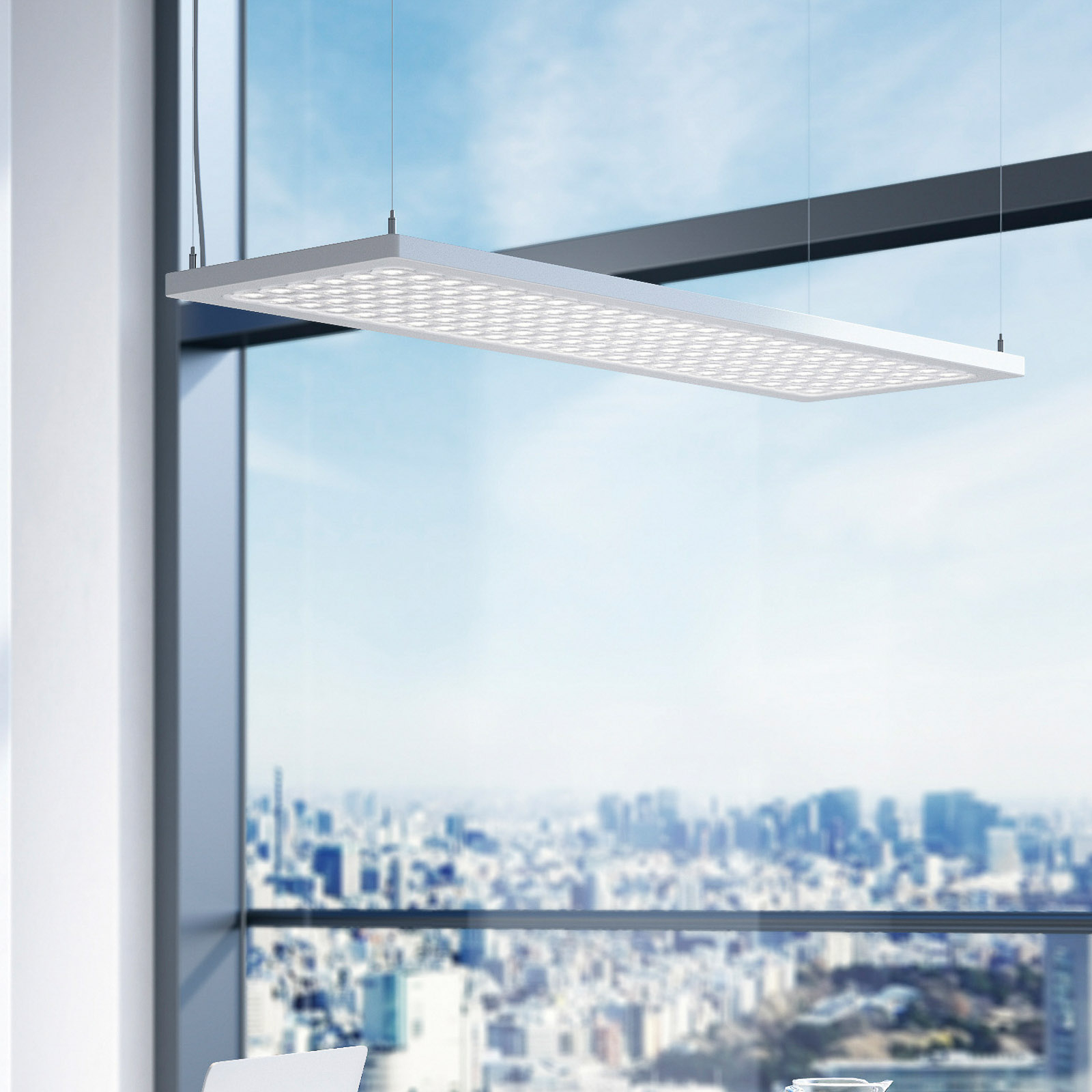 Regent Dime Office LED-Hängeleuchte 37W 3.000K