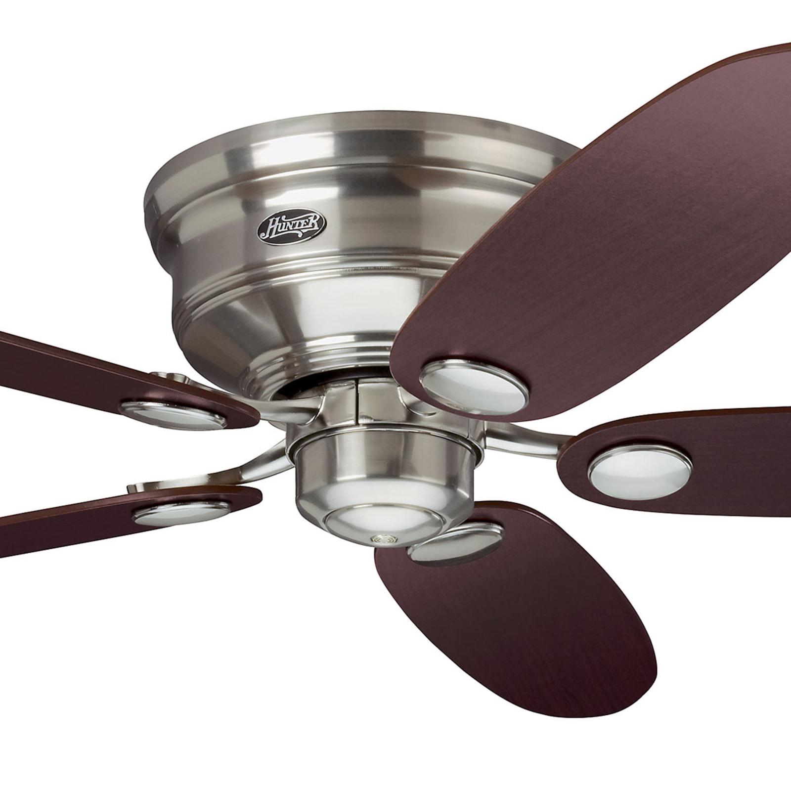 Hunter Low Profile III ventilateur brun/érable